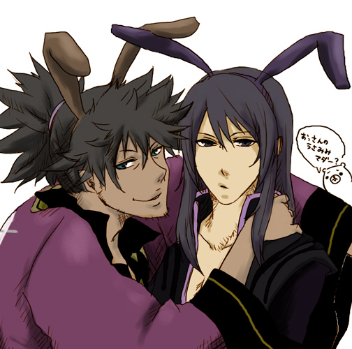 raven (tales), yuri lowell, tales of (series), tales of vesperia, 00s, 2boys, animal ears, multiple boys