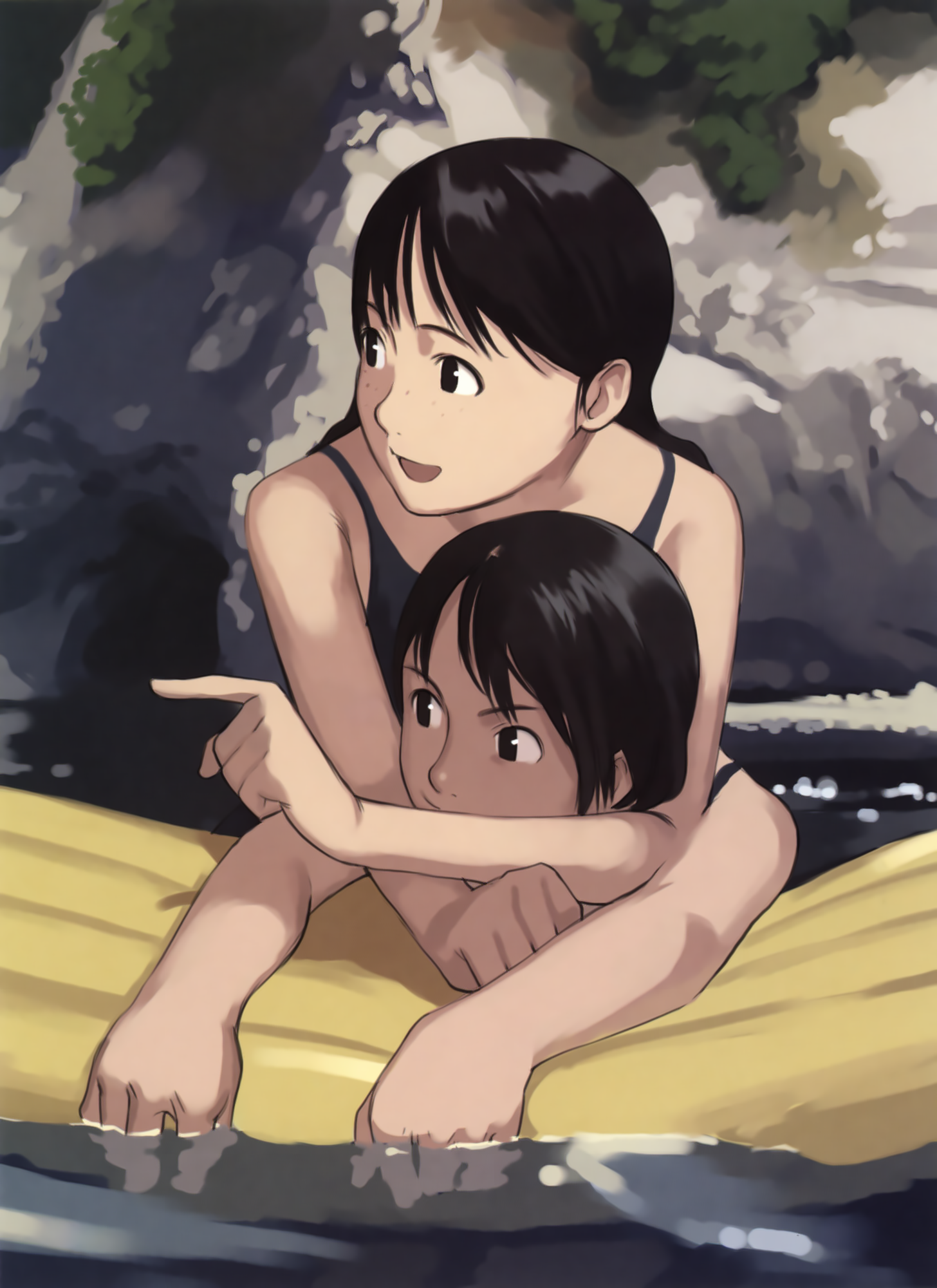 takamichi, highres, tagme, swimsuit