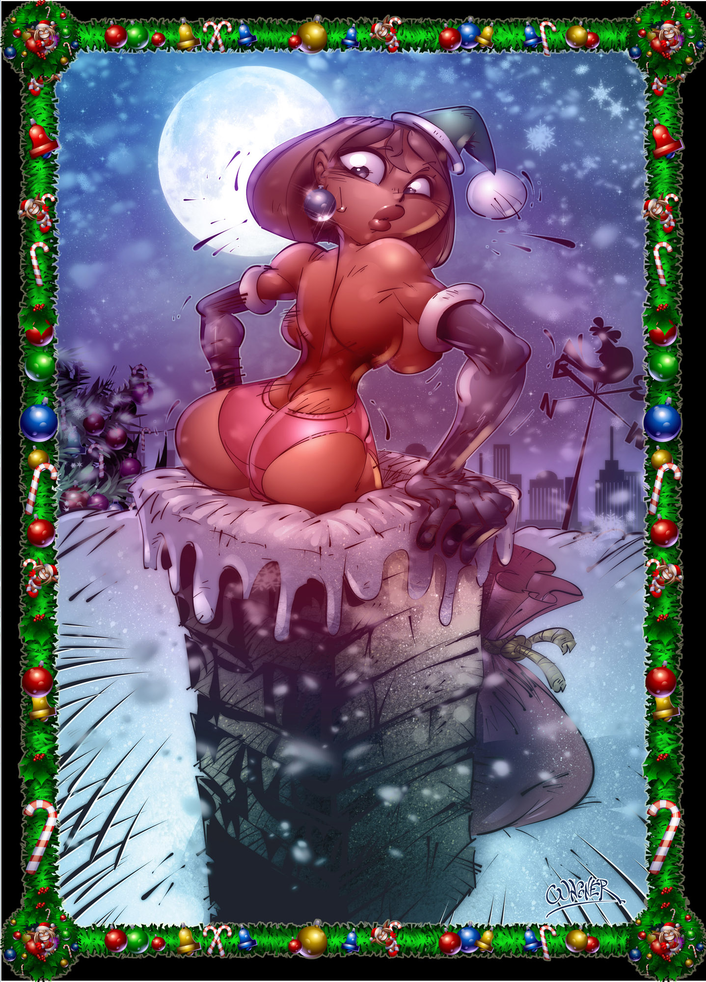 Rule34 – If it exists, there is porn of it / wagner, courtney (tdi), santa claus / 193348