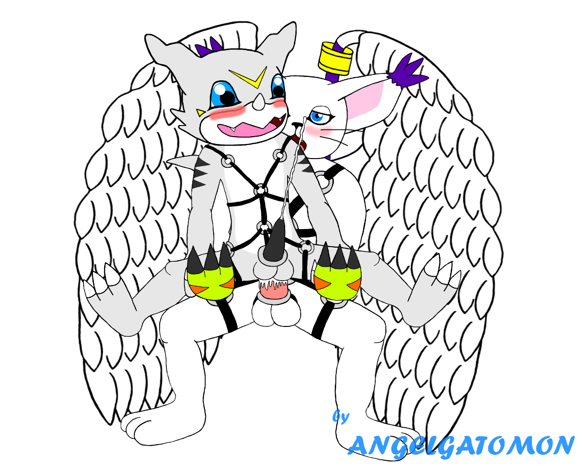 Rule34 – If it exists, there is porn of it / gatomon, veemon / 194577