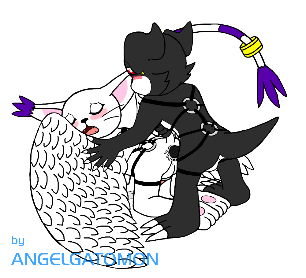 Rule34 – If it exists, there is porn of it / gatomon, ryodramon, veemon / 194584