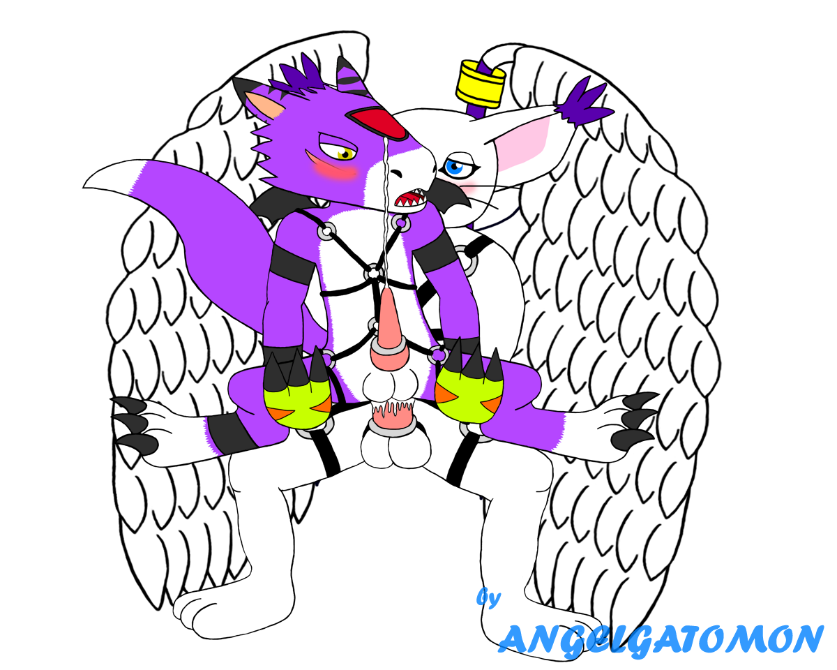 Rule34 – If it exists, there is porn of it / dorumon, gatomon / 194610