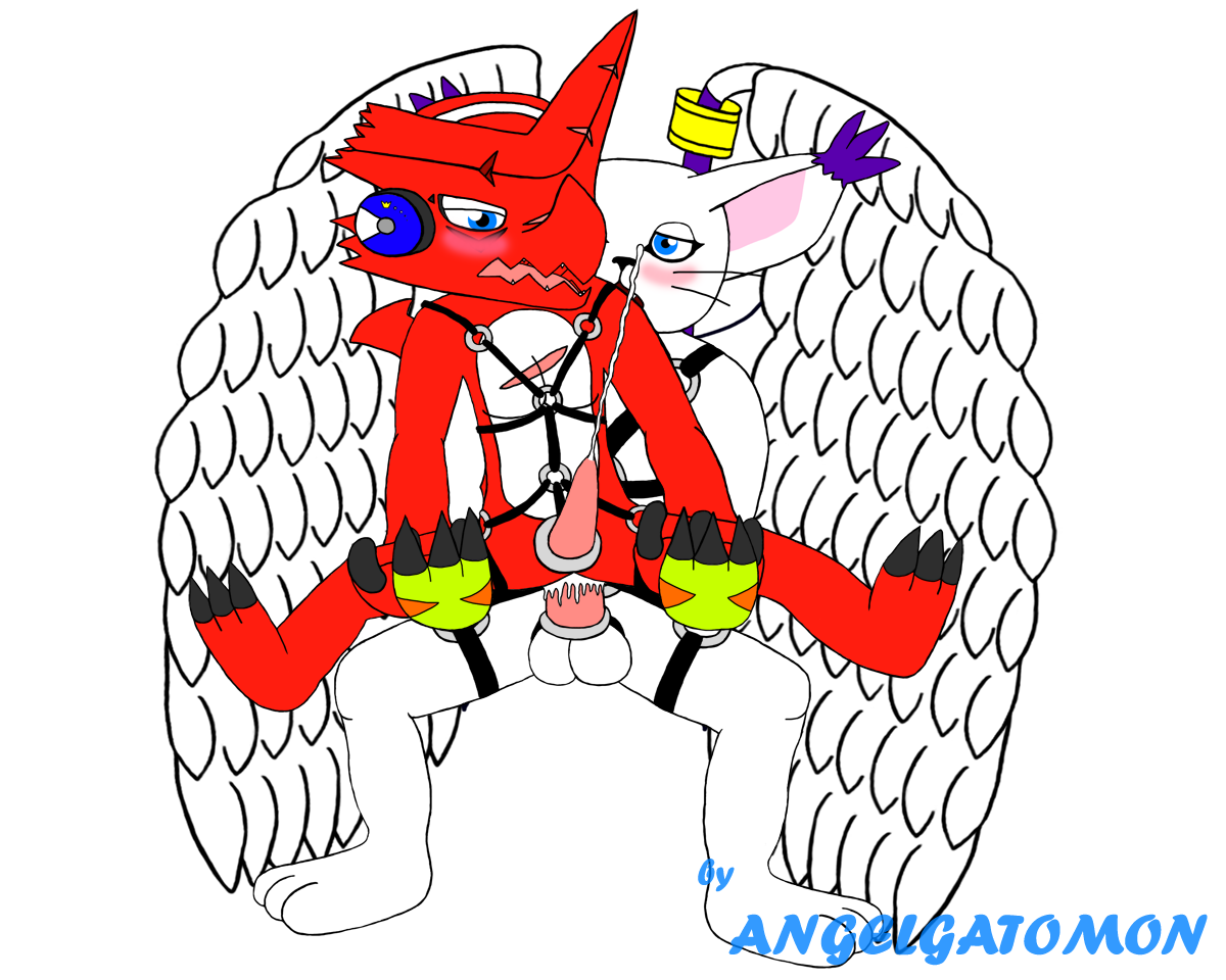 Rule34 – If it exists, there is porn of it / gatomon, shoutmon / 194666