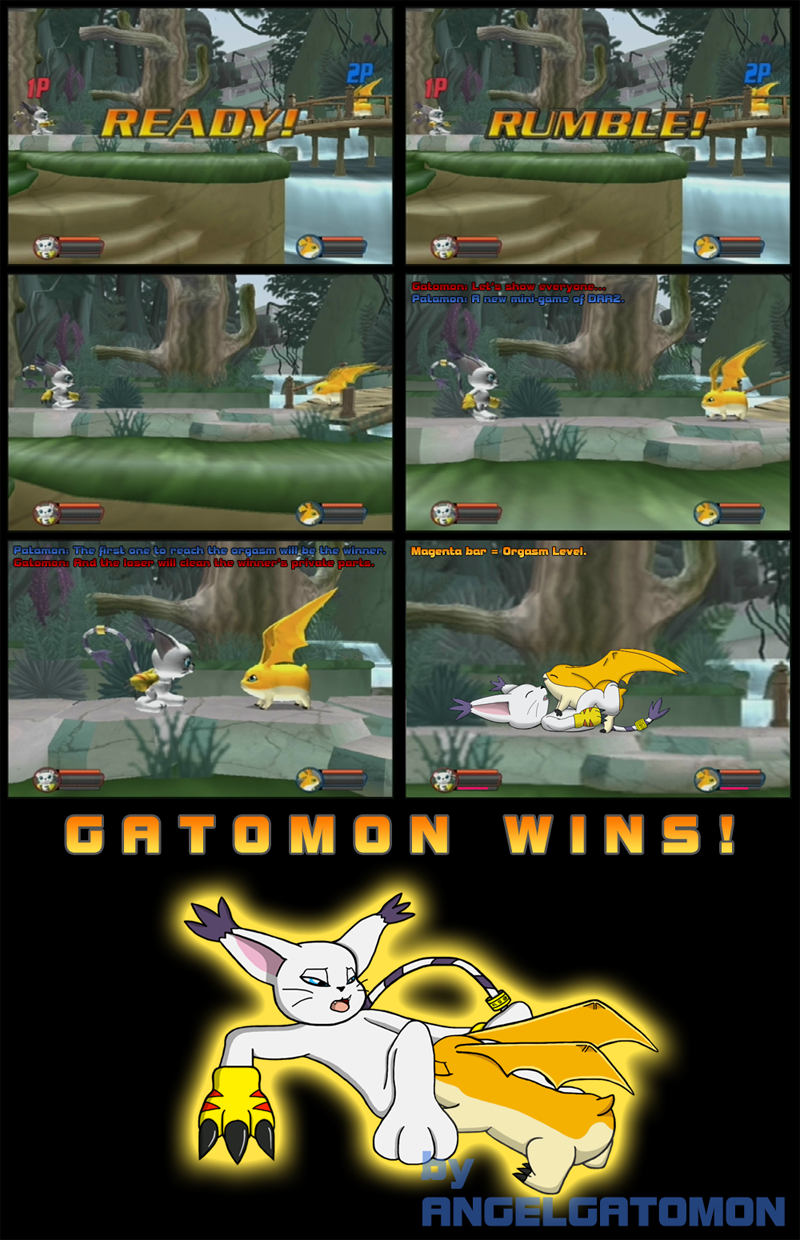 Rule34 – If it exists, there is porn of it / gatomon, patamon / 194713