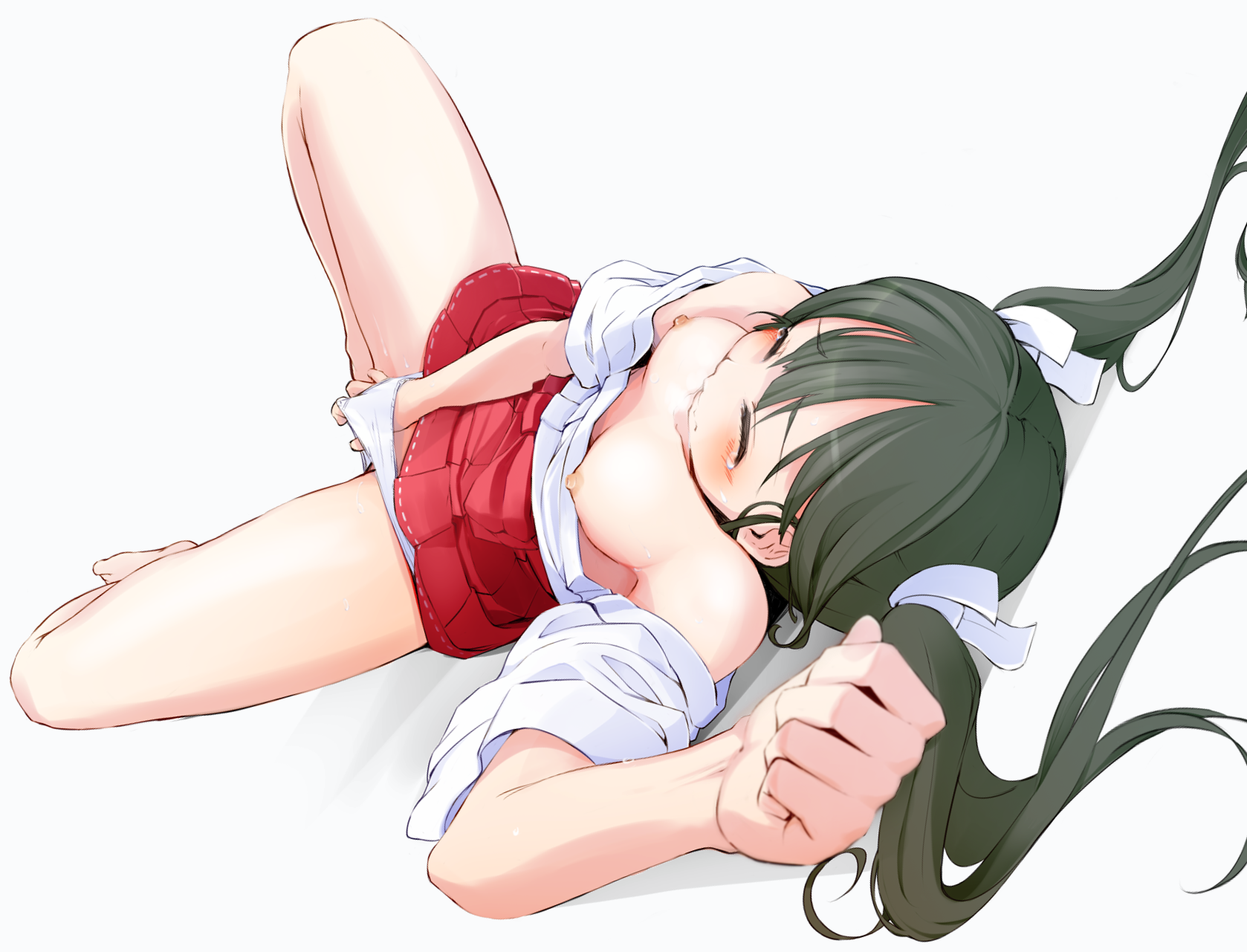 Rule34 – If it exists, there is porn of it / momo (higanbana and girl), zuikaku (kantai collection) / 194946
