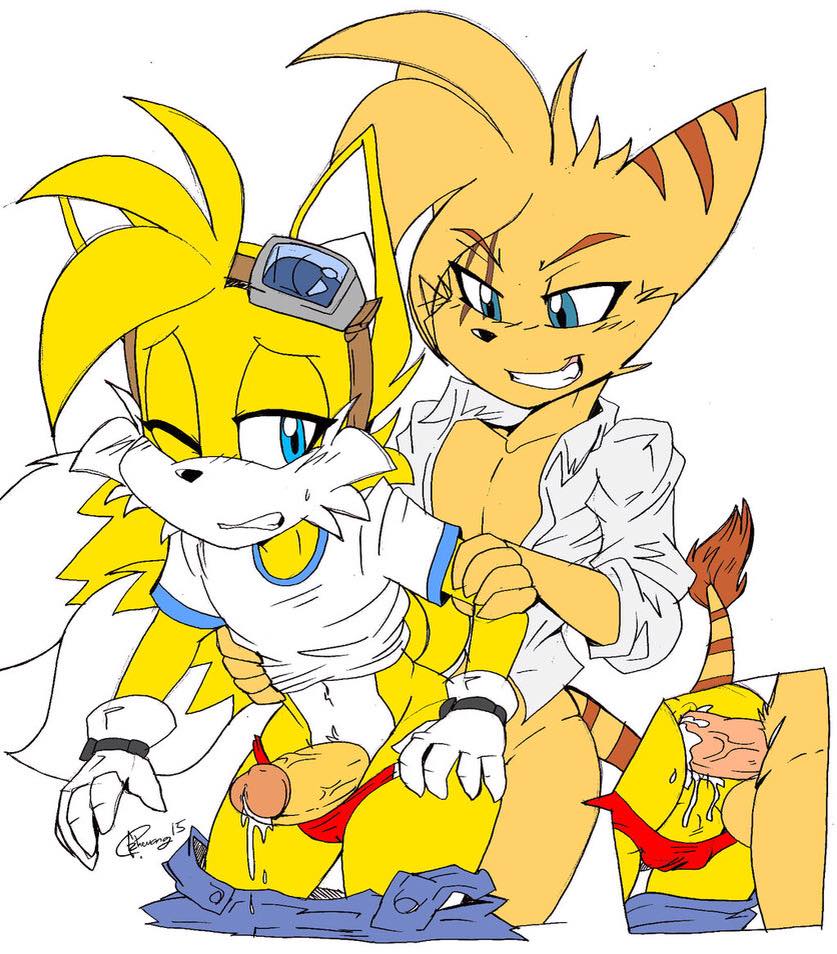 Rule34 – If it exists, there is porn of it / akatsukishiranui-fox, ratchet, tails / 194981