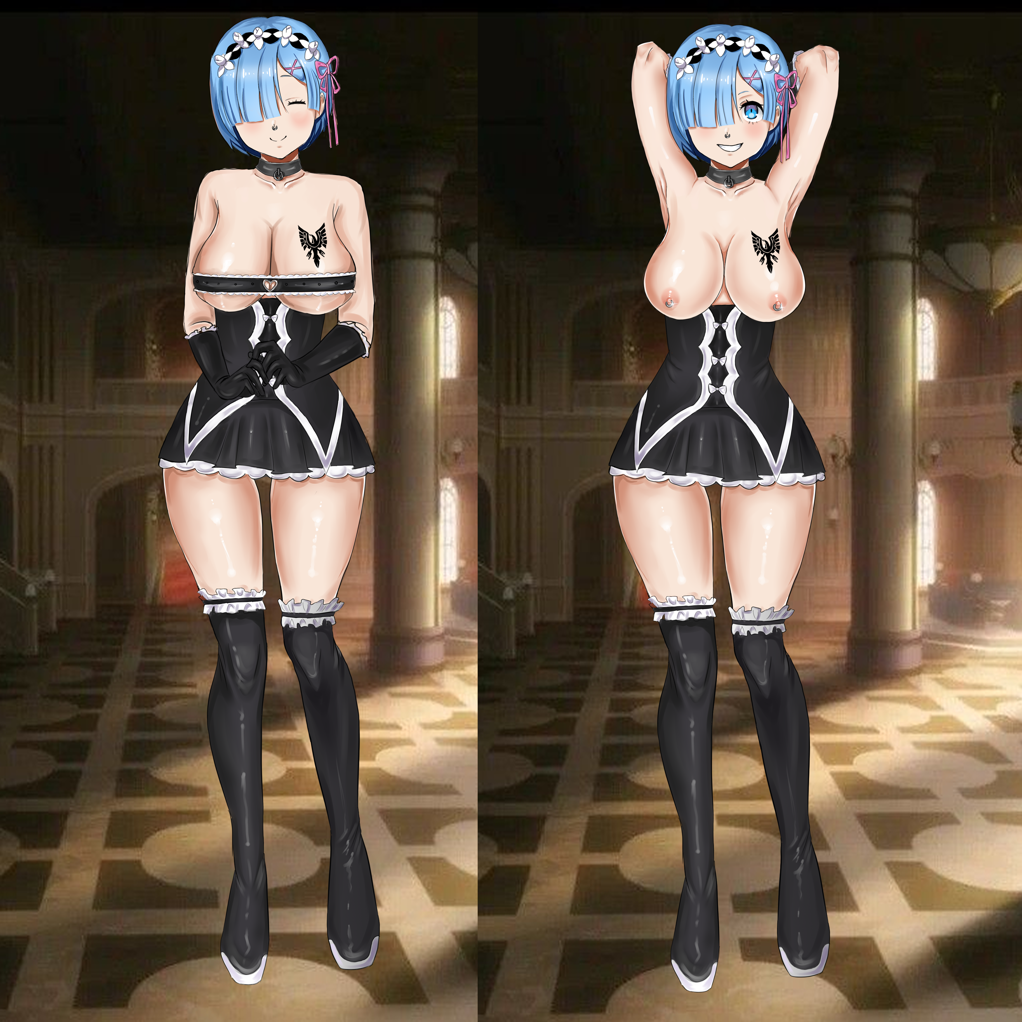 Rule34 – If it exists, there is porn of it / rem (re:zero) / 8673975