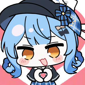 chunye haruya, tachibana sherry, mahou shoujo no majo saiban, animated, animated gif, artist collaboration, lowres, 1girl, :3, :d, black capelet, black hat, blue hair, braid, braided hair rings, capelet, chibi, chibi only, hair rings, hat, heart, heart background, heart hands, heart in heart hands, looking at viewer, nekoyashiki riri, no nose, open mouth, short hair, simple background, smile, solo, transparent background, upper body, winking (animated), yellow eyes