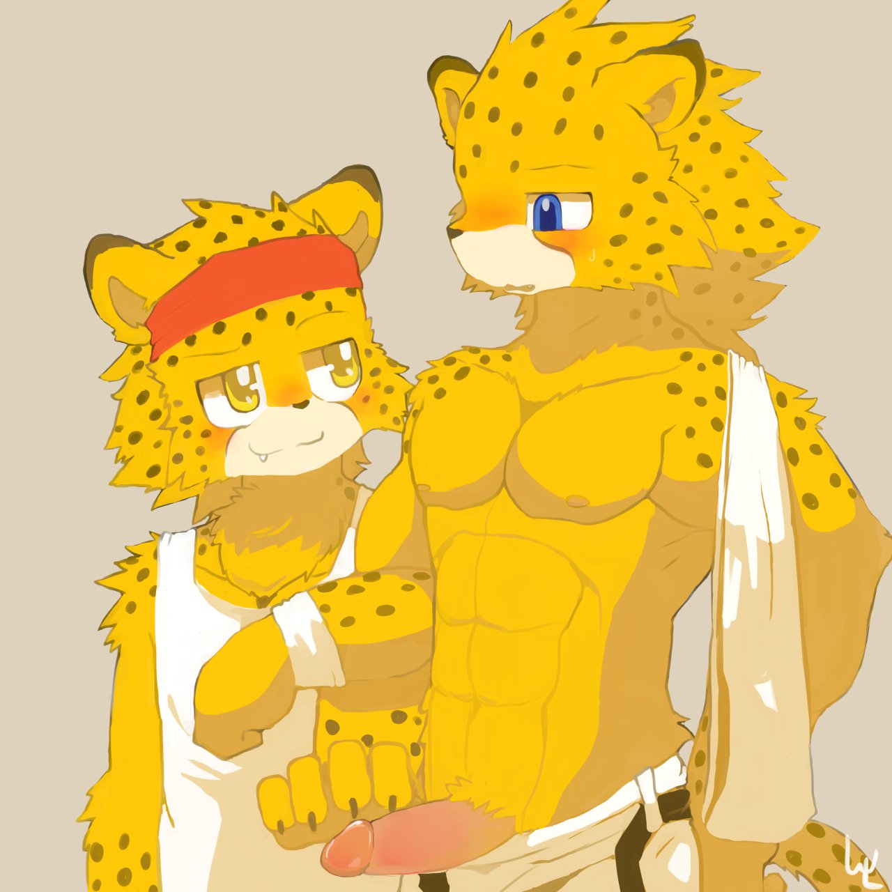 Rule34 – If it exists, there is porn of it / whiteleo, apollo (cheetahmen) / 196025
