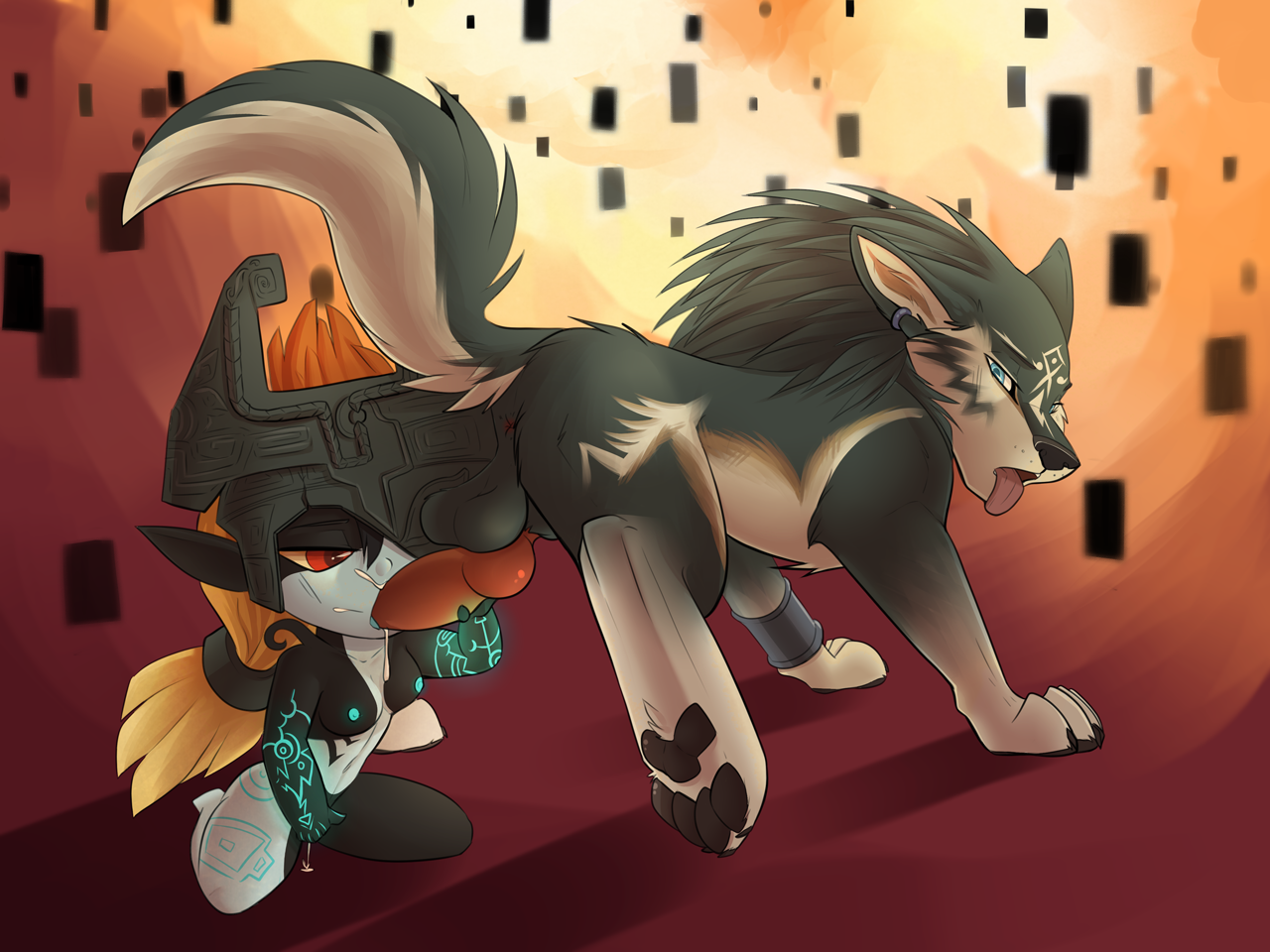 Rule34 – If it exists, there is porn of it / casparr, link, midna, wolf link / 196214