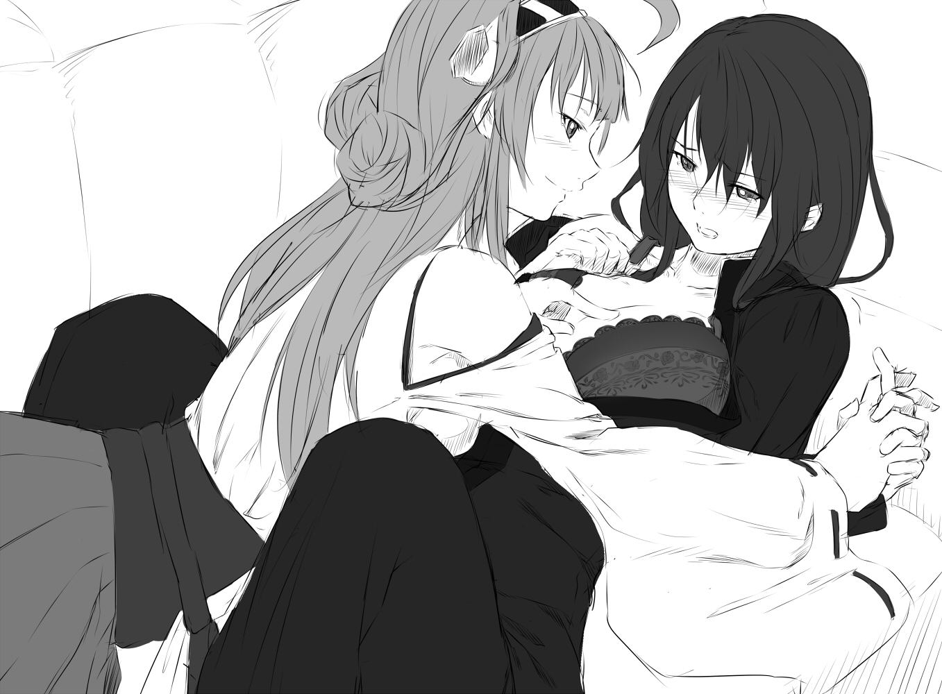 Rule34 – If it exists, there is porn of it / niwatazumi, female admiral (kantai collection), kongou (kantai collection) / 197098