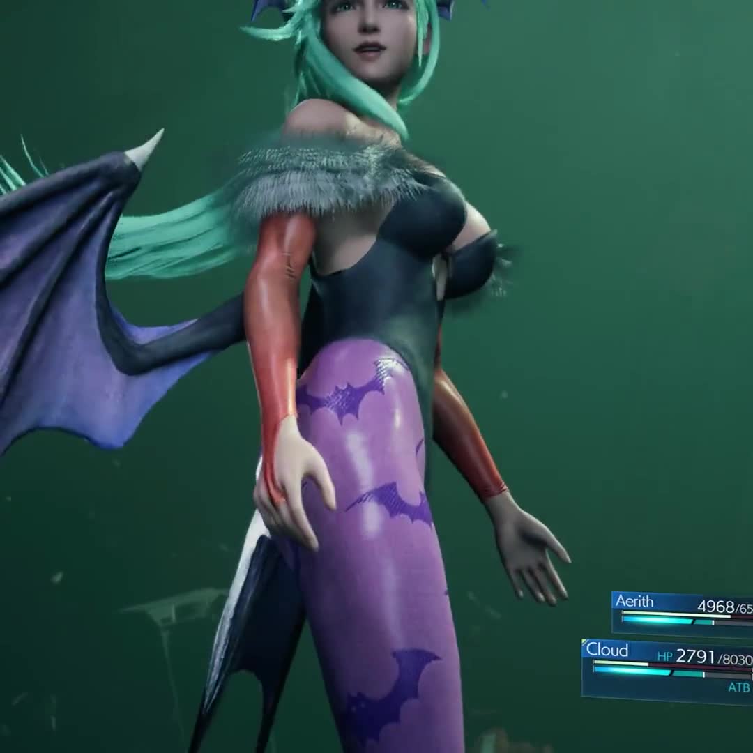 Rule34 – If it exists, there is porn of it / aerith gainsborough, cloud strife, morrigan aensland, morrigan aensland (cosplay), tifa lockhart / 8674501