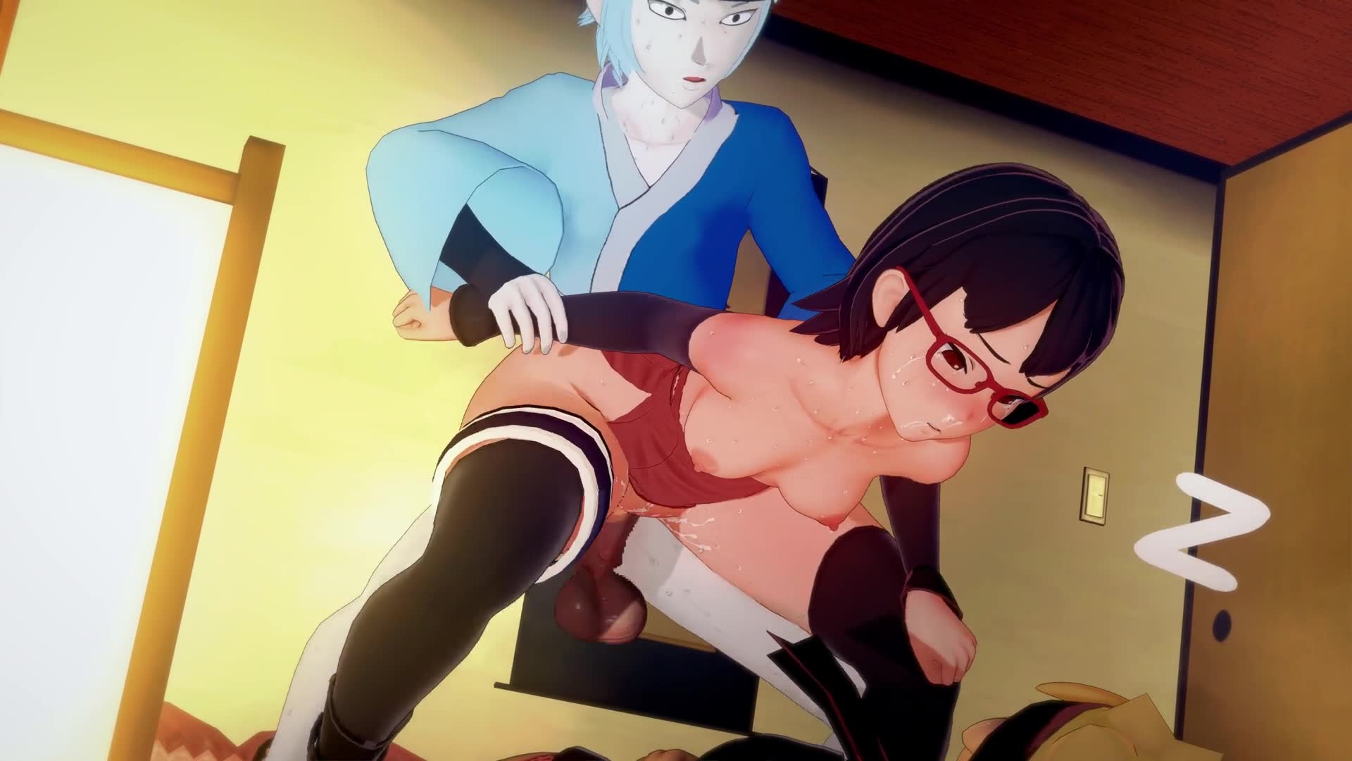 Rule34 – If it exists, there is porn of it / mitsuki (naruto), sarada uchiha, uzumaki boruto / 8674590