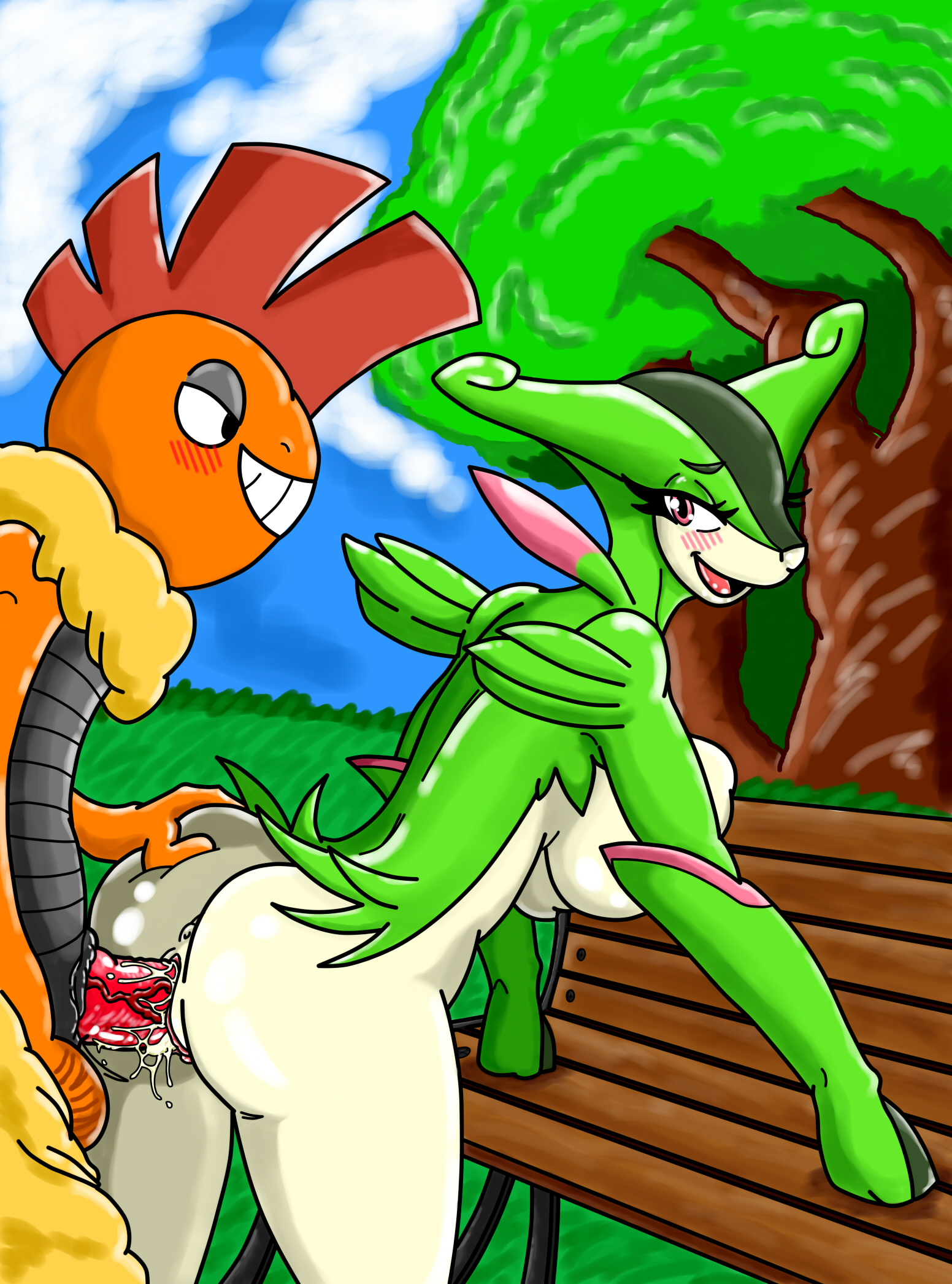 Rule34 – If it exists, there is porn of it / triterra313, scrafty, virizion / 198320
