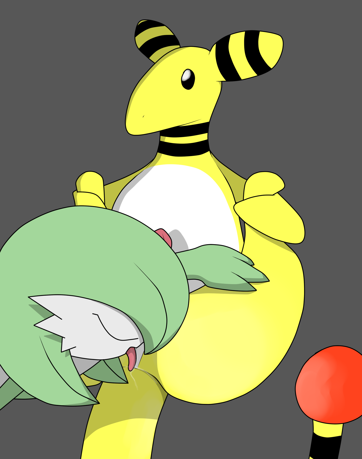Rule34 – If it exists, there is porn of it / ampharos, gardevoir / 198436
