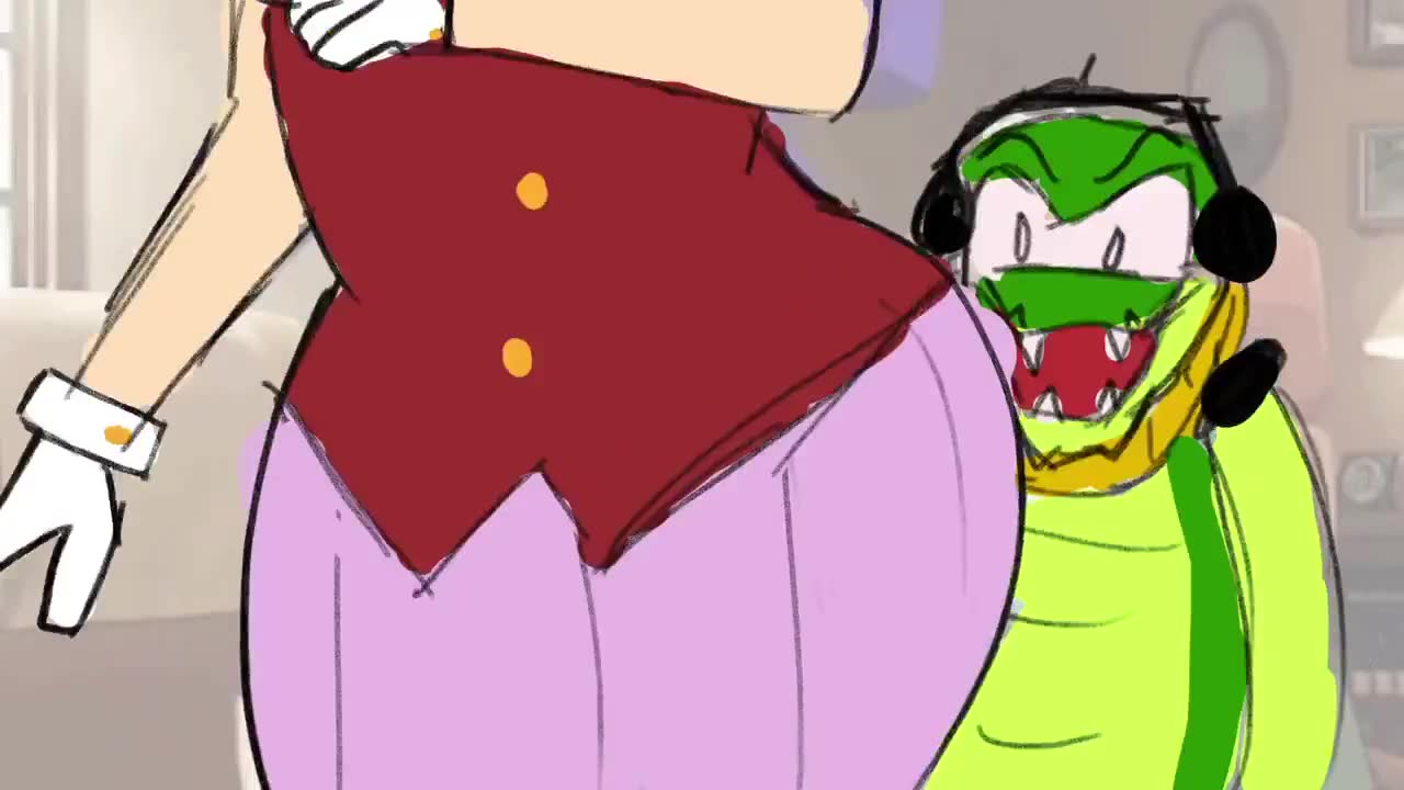Rule34 – If it exists, there is porn of it / charmy bee, vanilla the rabbit, vector the crocodile / 8674644