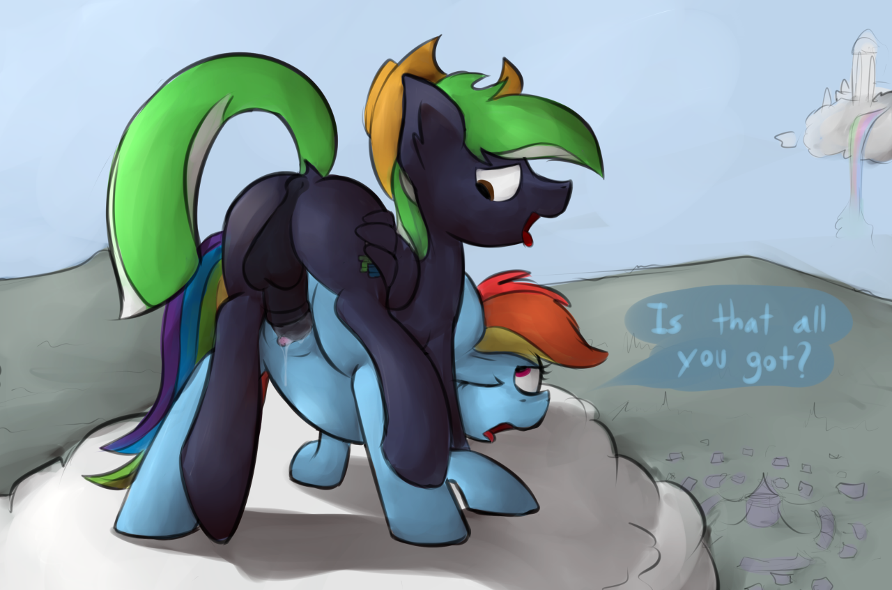 Rule34 – If it exists, there is porn of it / marsminer, moonlit ace (oc), rainbow dash (mlp) / 198534