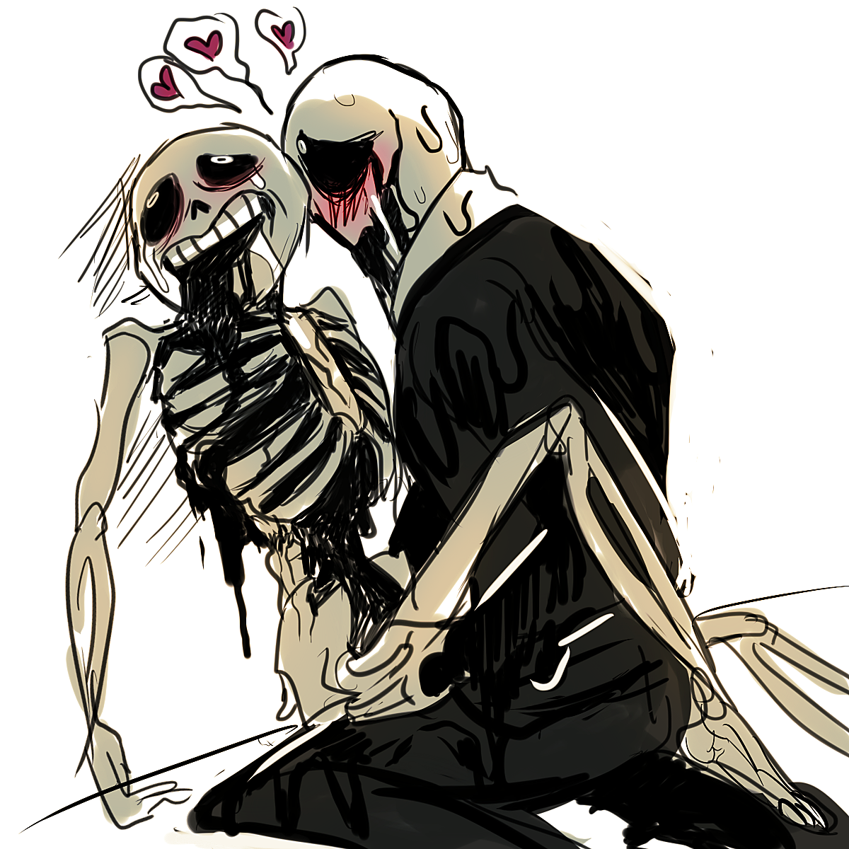 Rule34 – If it exists, there is porn of it / gaster, sans, spooky / 198584