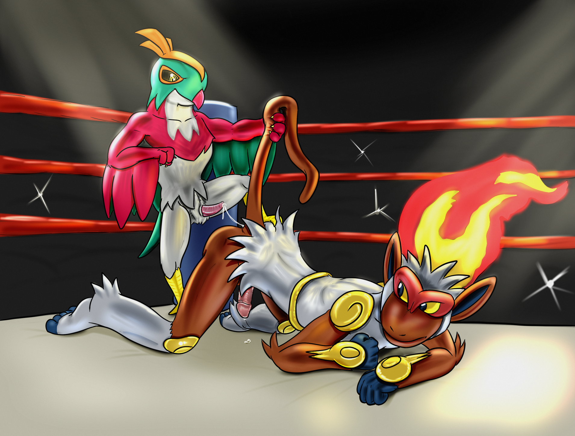Rule34 – If it exists, there is porn of it / johawk, hawlucha, infernape / 198639