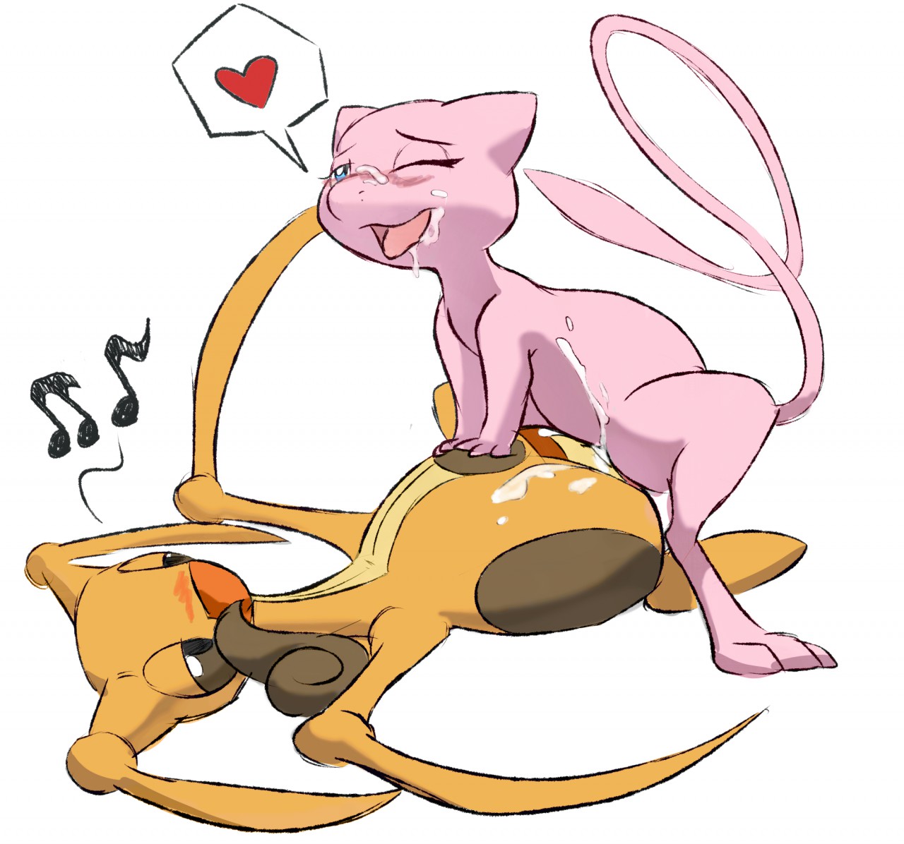 Rule34 – If it exists, there is porn of it / blitzdrachin, kricketune, legendary pokemon, mew / 198647