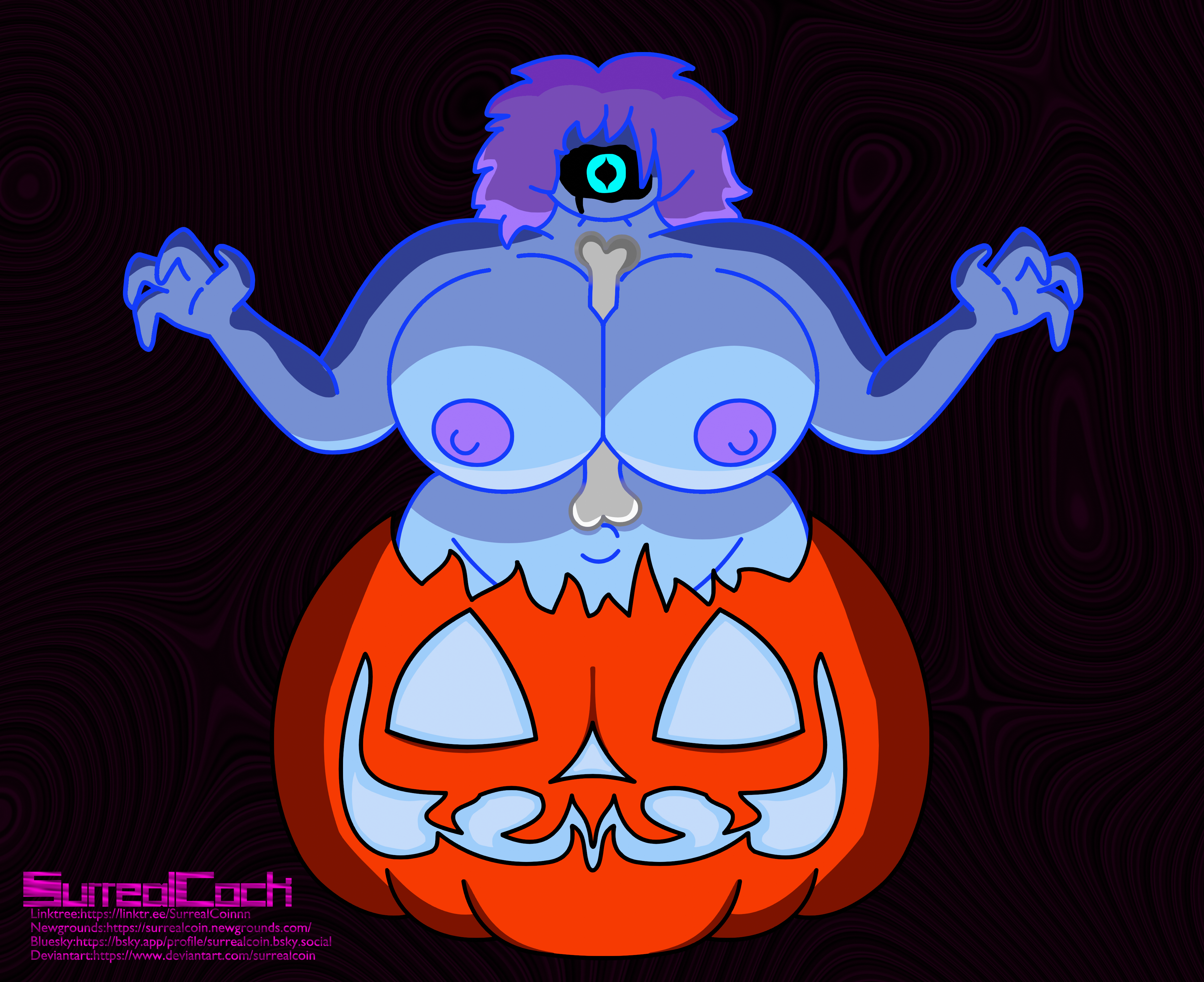 Rule34 – If it exists, there is porn of it / oc, original character, spooky / 8674712