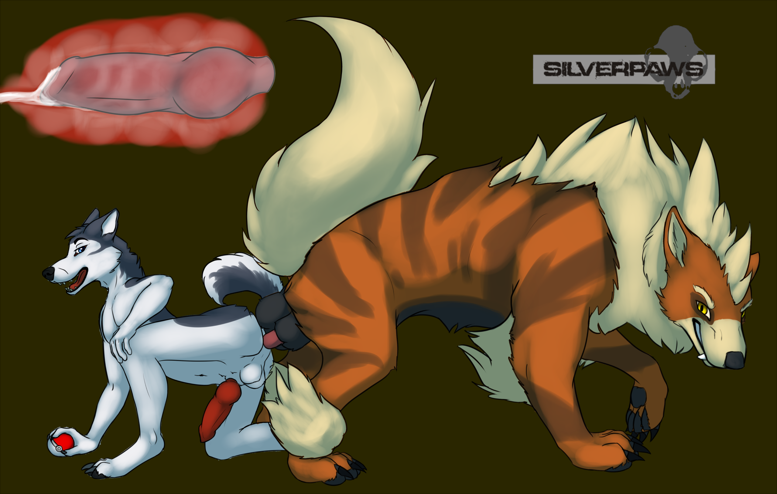 Rule34 – If it exists, there is porn of it / chakat-silverpaws, arcanine / 199734