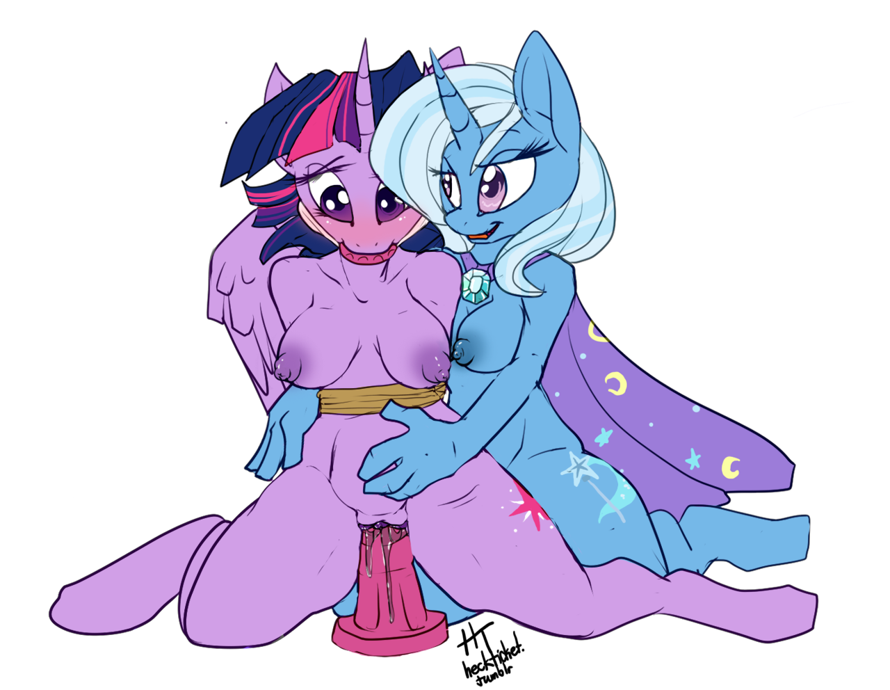 Rule34 – If it exists, there is porn of it / hellticket, trixie (mlp), twilight sparkle (mlp) / 199900