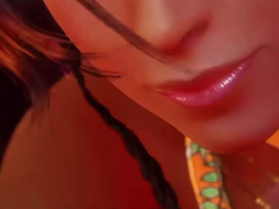miary zo, namco, tekken, tekken 8, animated, audible music, sound, tagme, video, anklet, bare shoulders, black hair, black shorts, breasts, cleavage, dark-skinned female, dark skin, fighting, fingerless gloves, jewelry, large breasts, long hair, mma gloves, multiple girls, music, ribbon, sarong, shorts, unzipped, yellow nails, yellow ribbon