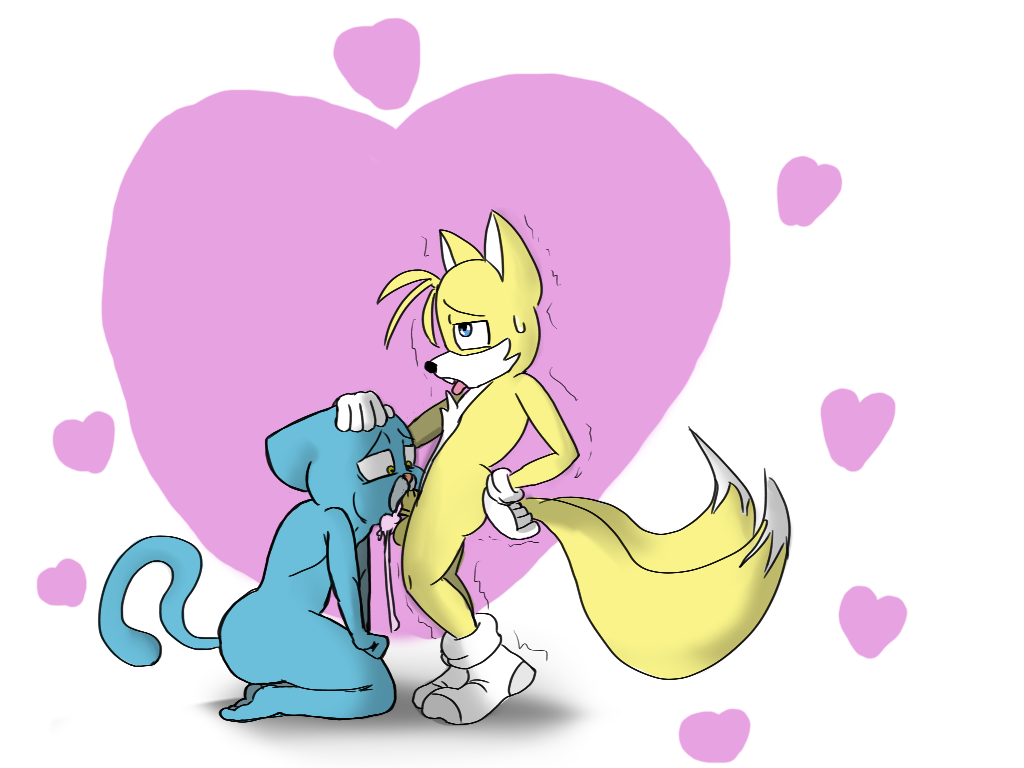 Rule34 – If it exists, there is porn of it / gumball watterson, tails / 200444