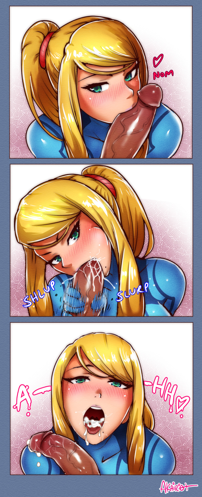 Rule34 – If it exists, there is porn of it / akairiot, samus aran, zero suit samus / 200569