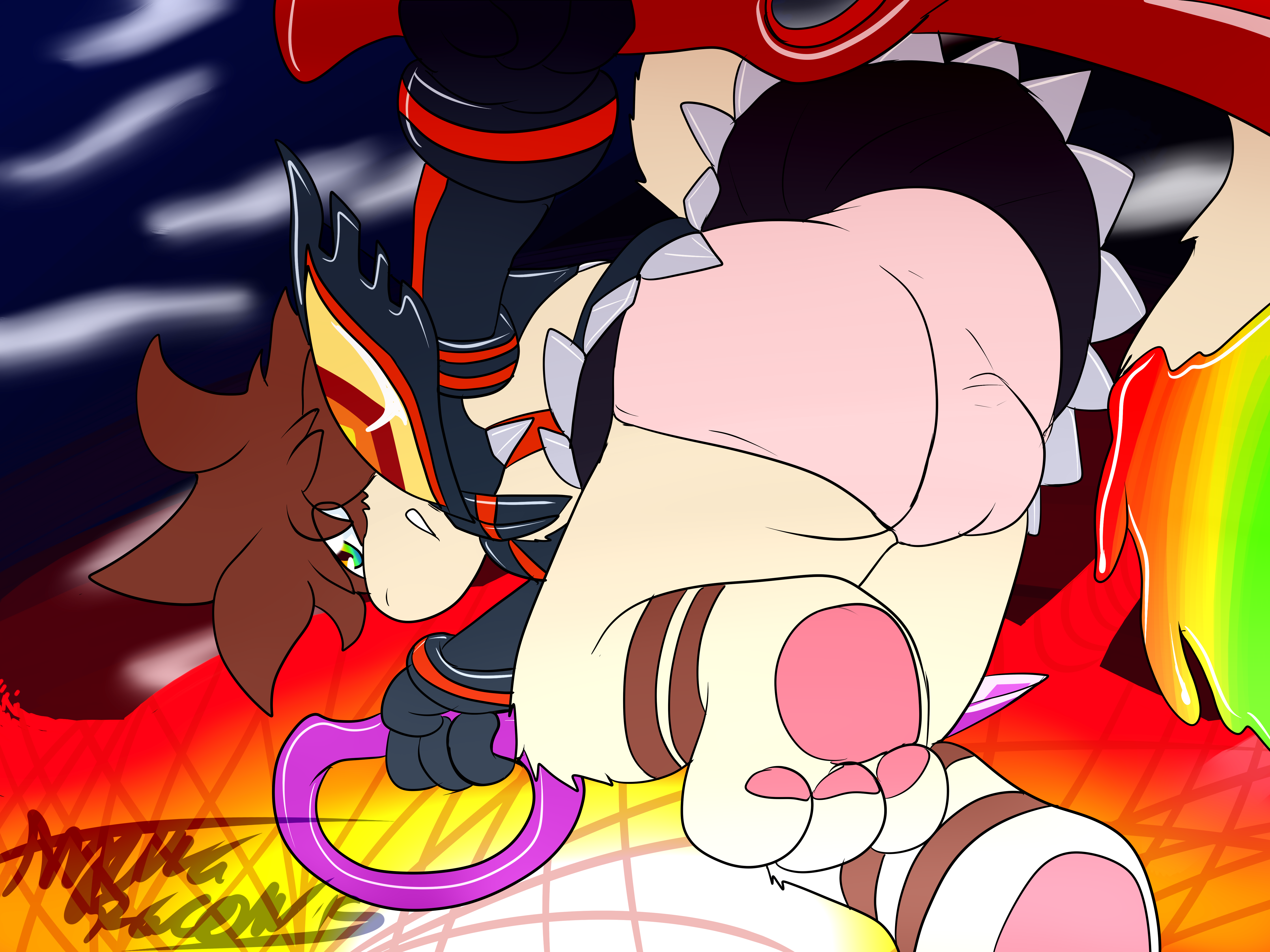 Rule34 – If it exists, there is porn of it / azuraracon, azura, senketsu, smeargle / 200782