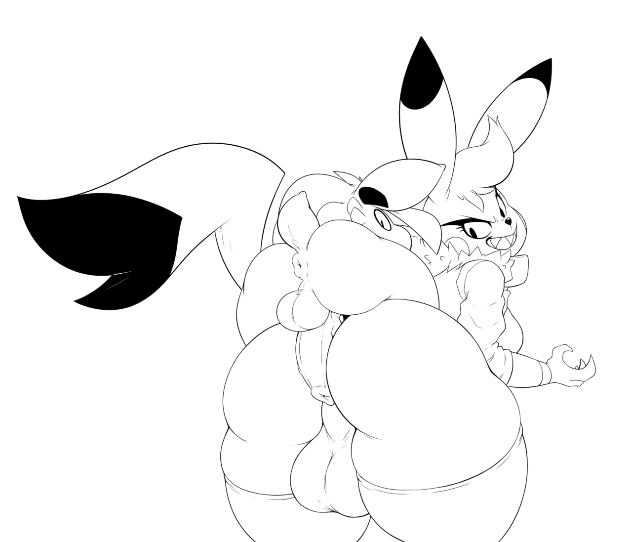 Rule34 – If it exists, there is porn of it / xingscourge, bikerchu, gengar, king the gengar (character), pikachu / 200826