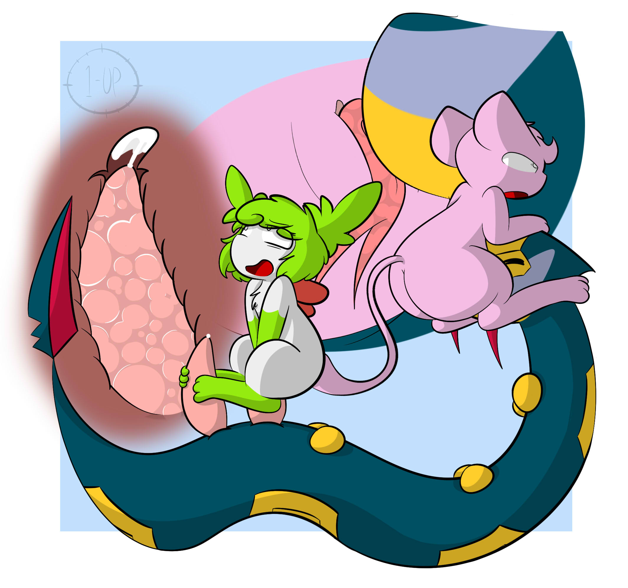 Rule34 – If it exists, there is porn of it / 1-upclock, mew, original character, seviper, shaymin / 200896