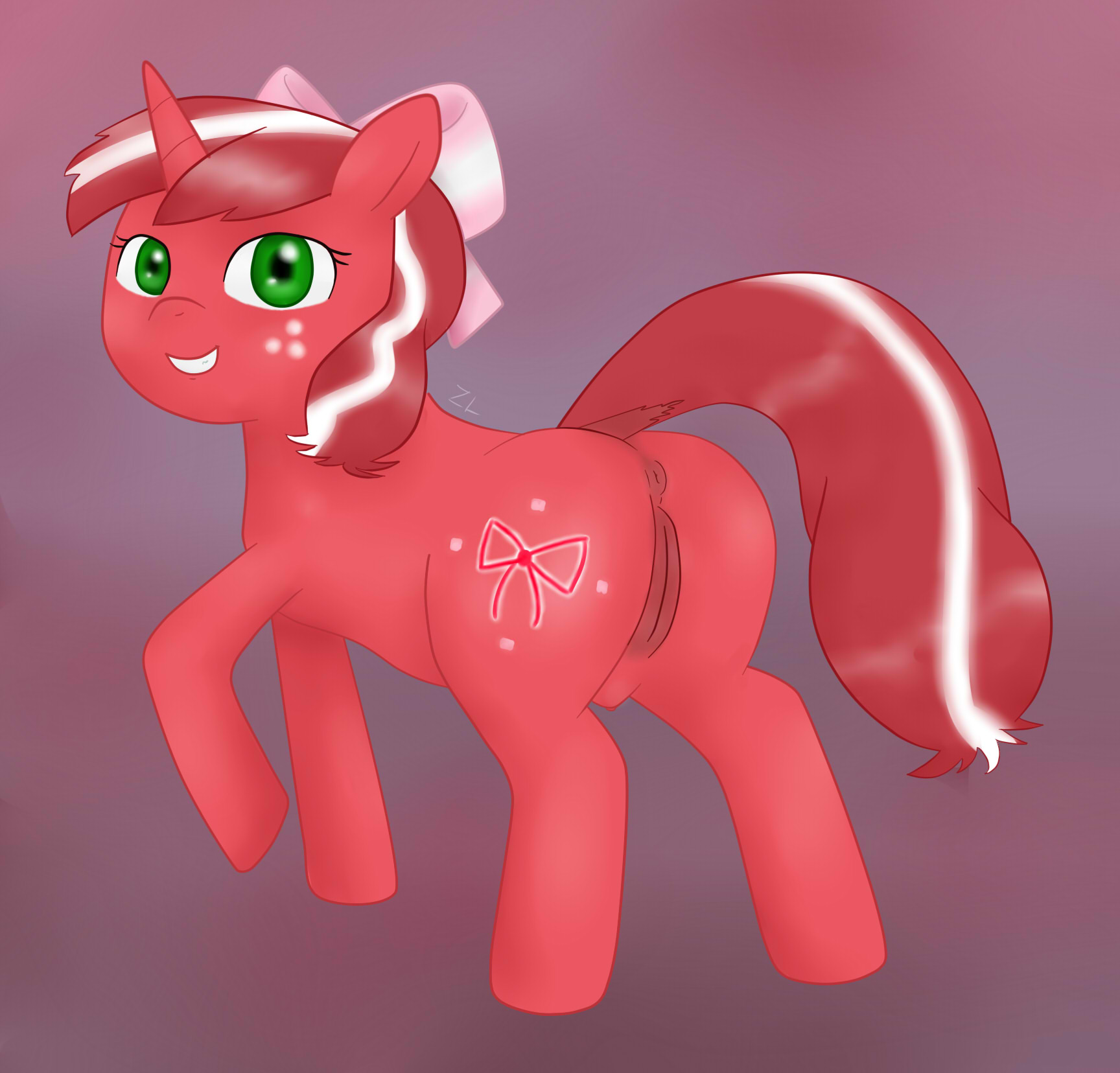 Rule34 – If it exists, there is porn of it / zekromlover, original character, red ribbon (oc) / 200940