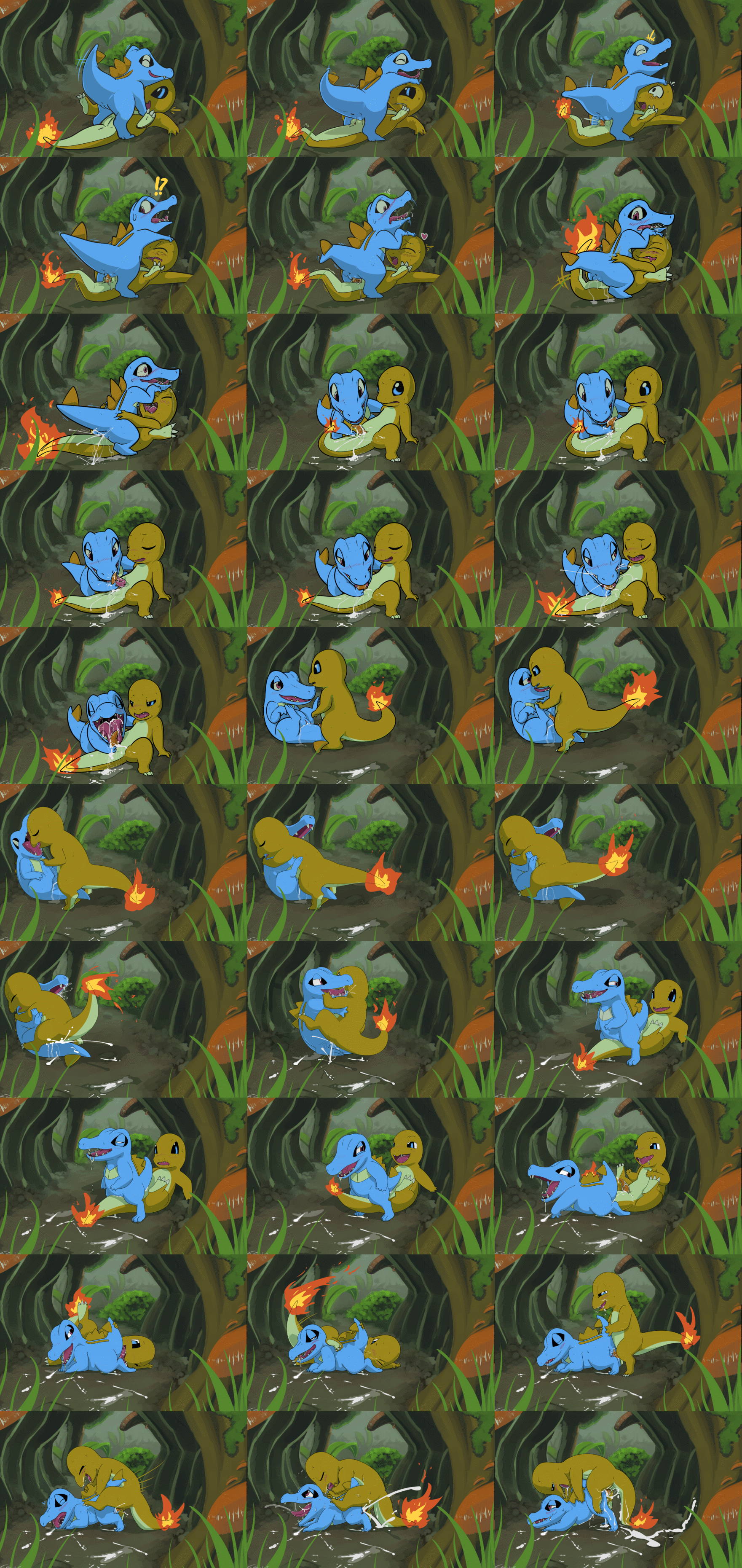 Rule34 – If it exists, there is porn of it / tom smith, charmander, totodile / 201044