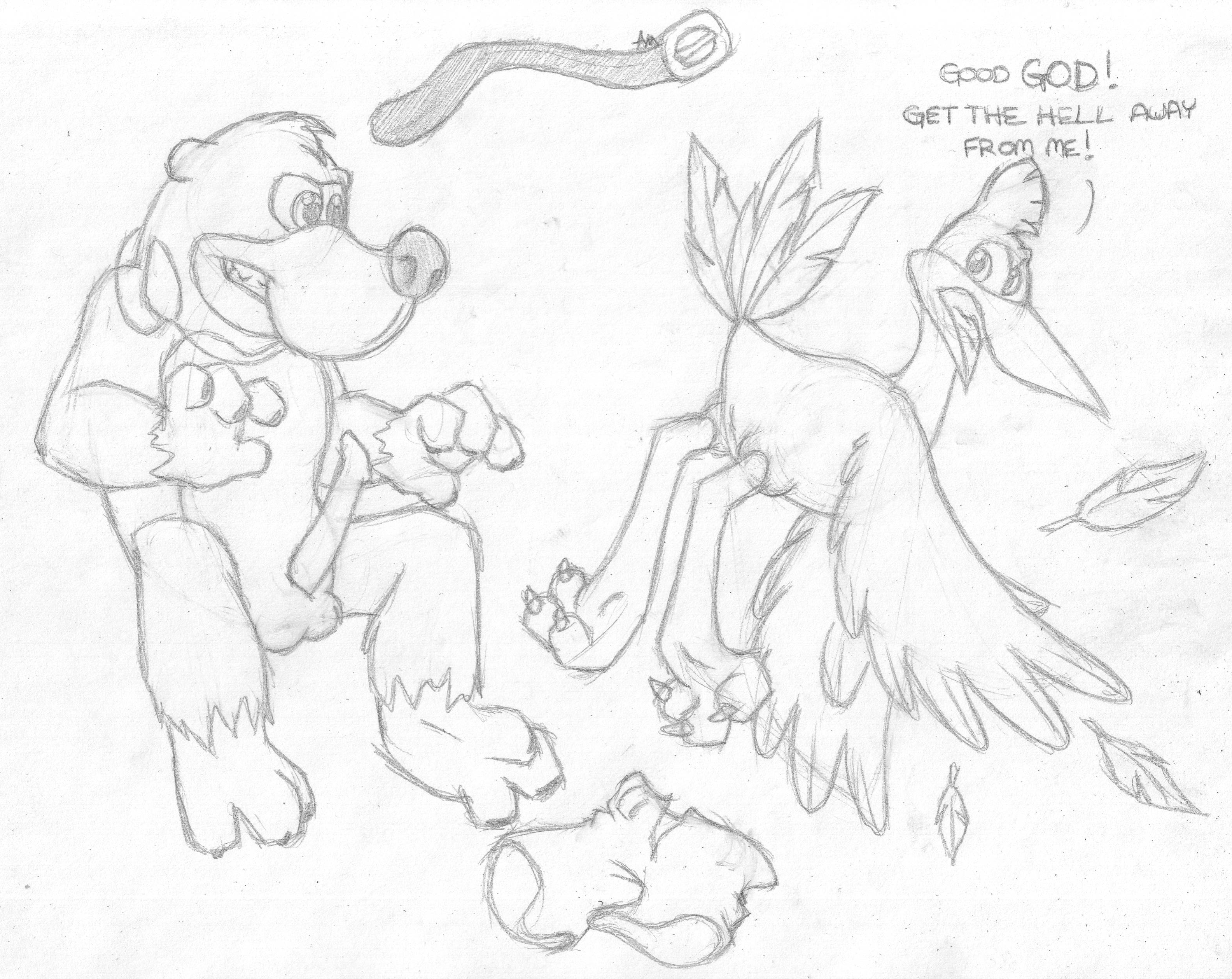 Rule34 – If it exists, there is porn of it / banjo (banjo-kazooie), kazooie / 201159