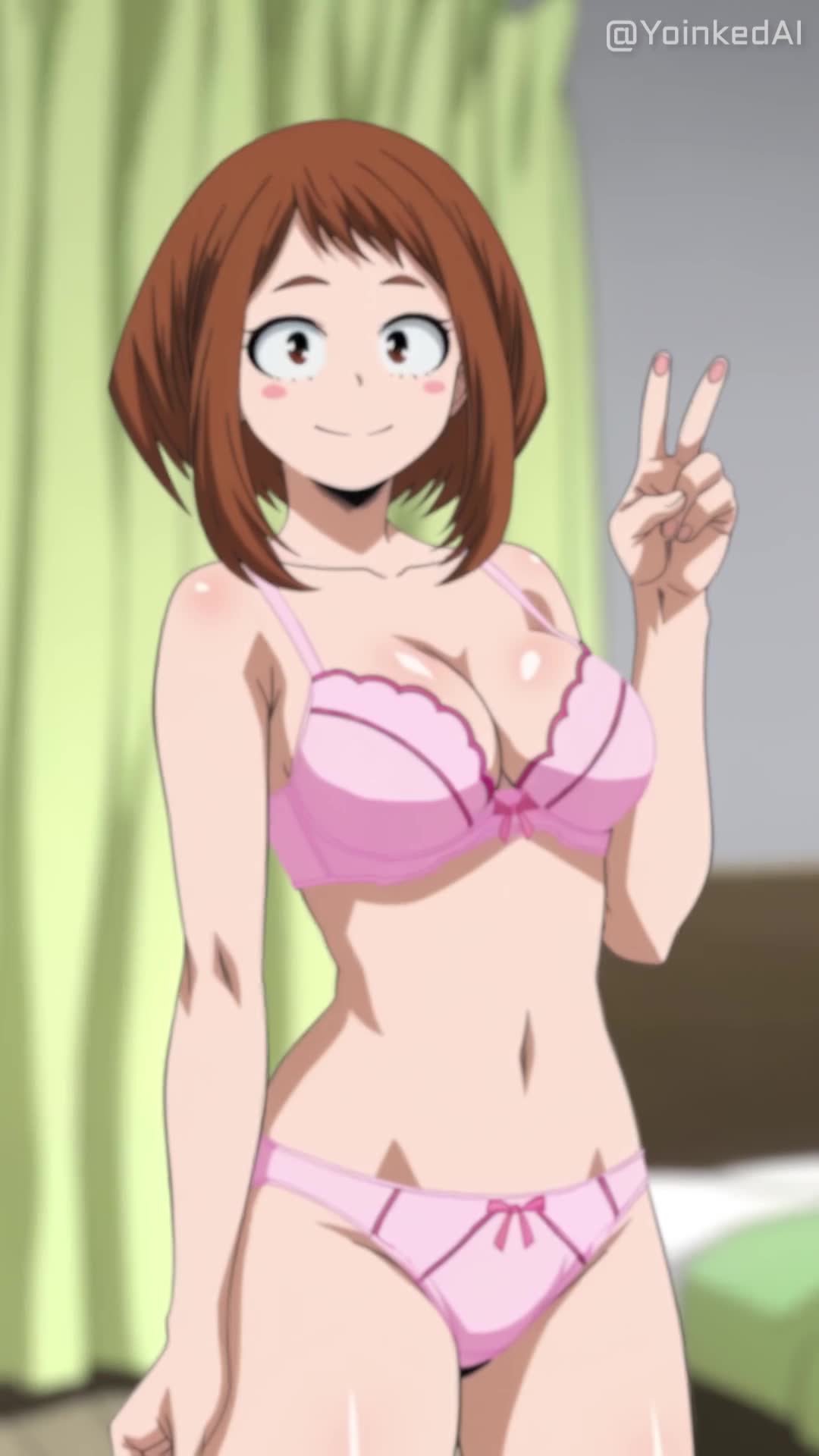 Rule34 – If it exists, there is porn of it / ochako uraraka / 8675099