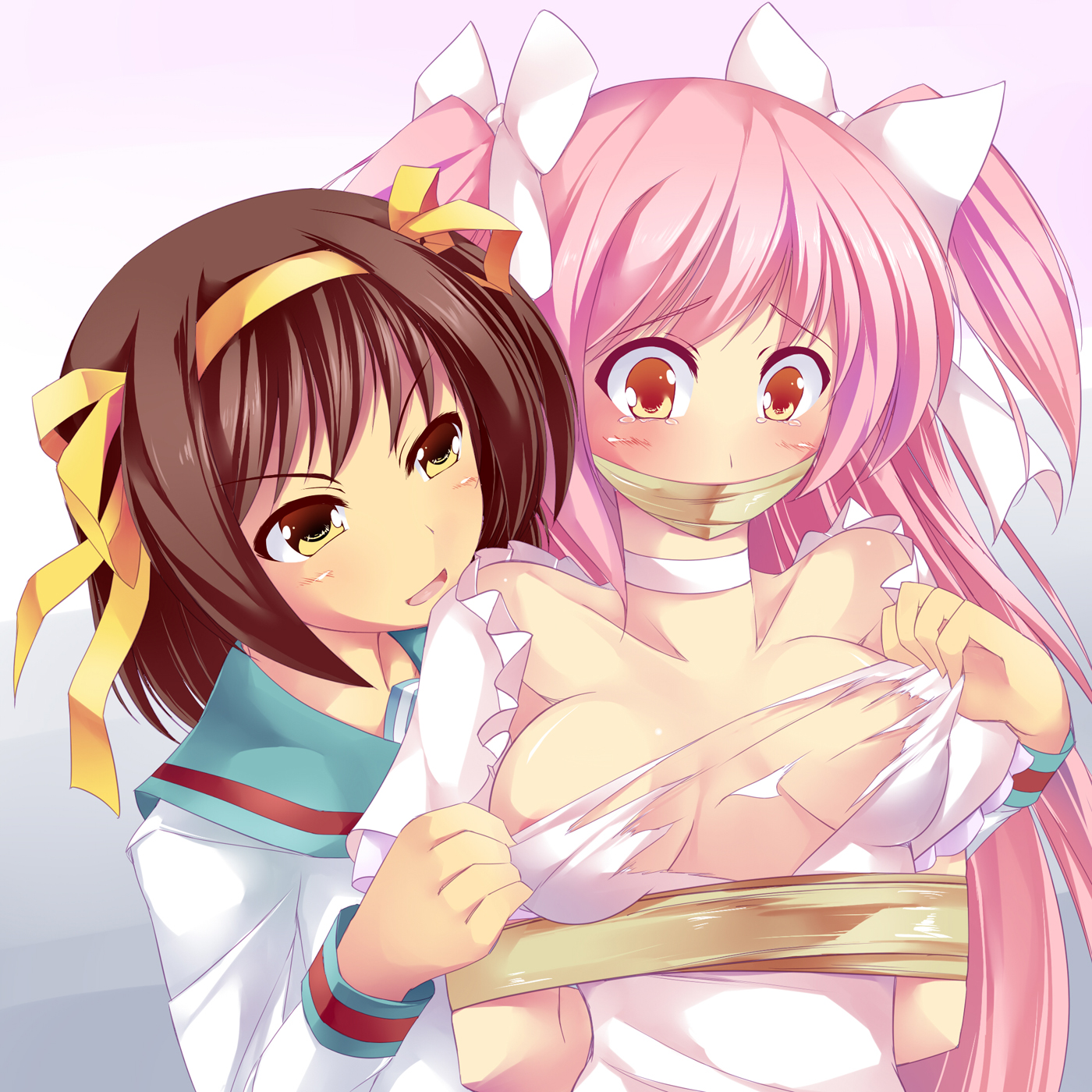 Rule34 – If it exists, there is porn of it / maullarmaullar, madoka kaname, suzumiya haruhi, ultimate madoka / 201972
