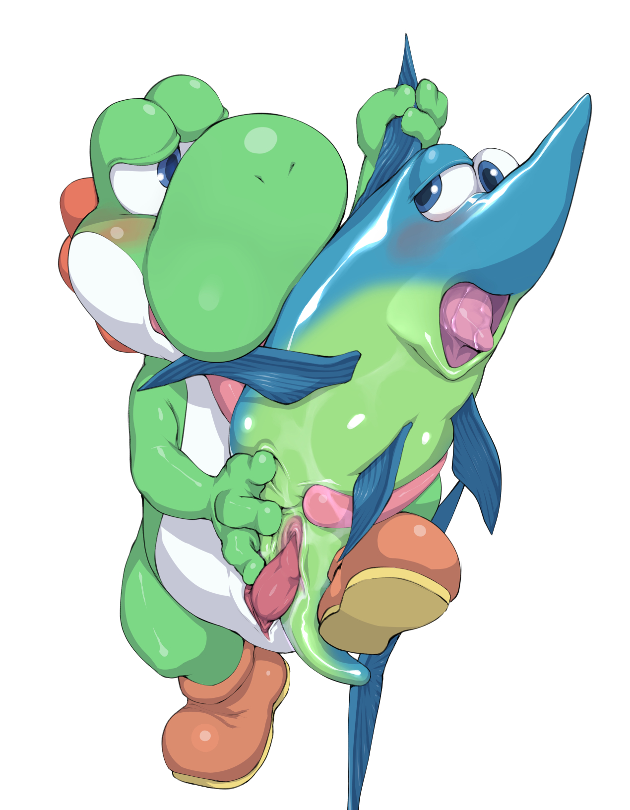 Rule34 – If it exists, there is porn of it / ganguro (artist), enguarde, yoshi / 202082
