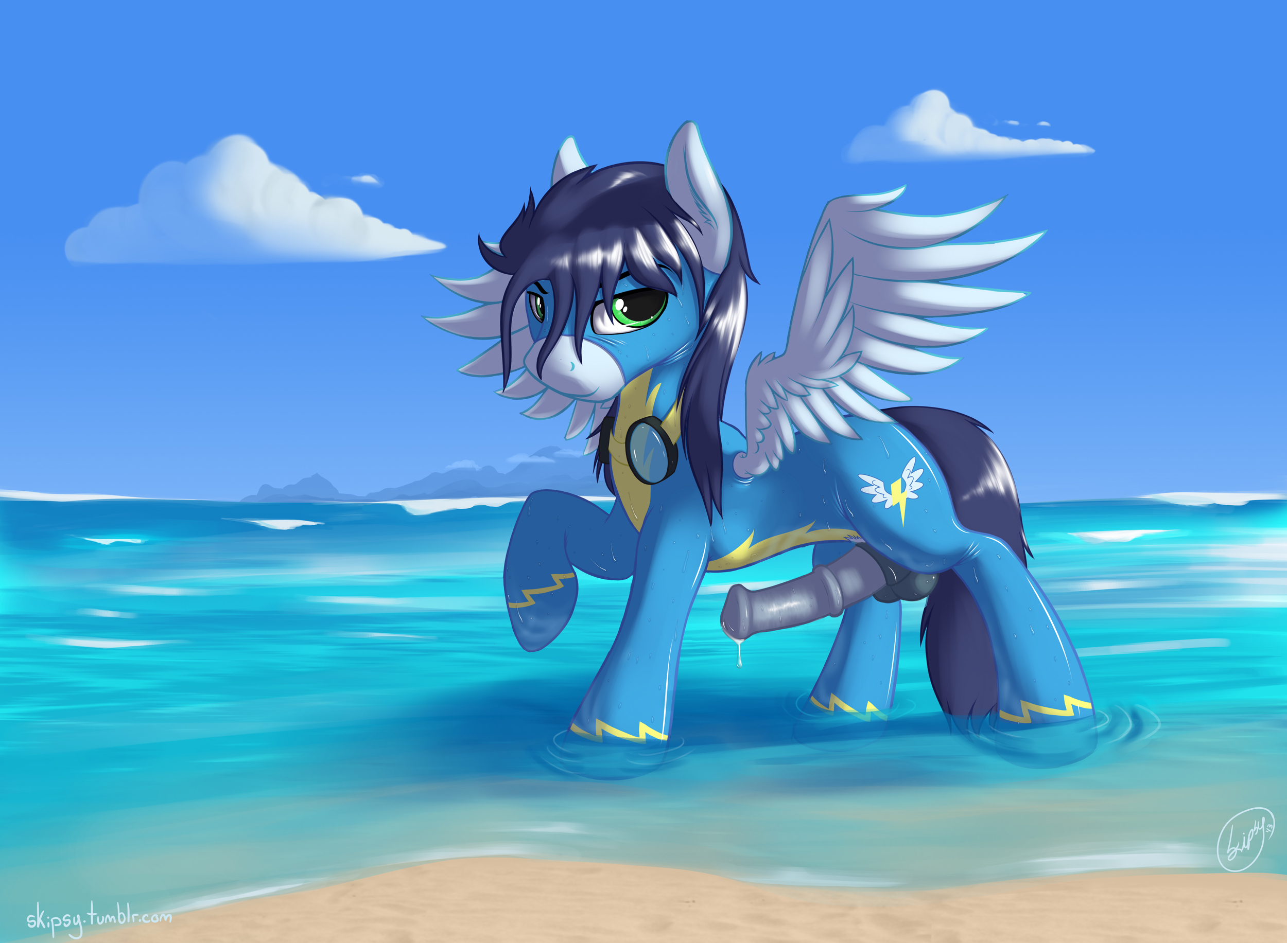 Rule34 – If it exists, there is porn of it / skipsy, soarin (mlp), wonderbolts (mlp) / 202165