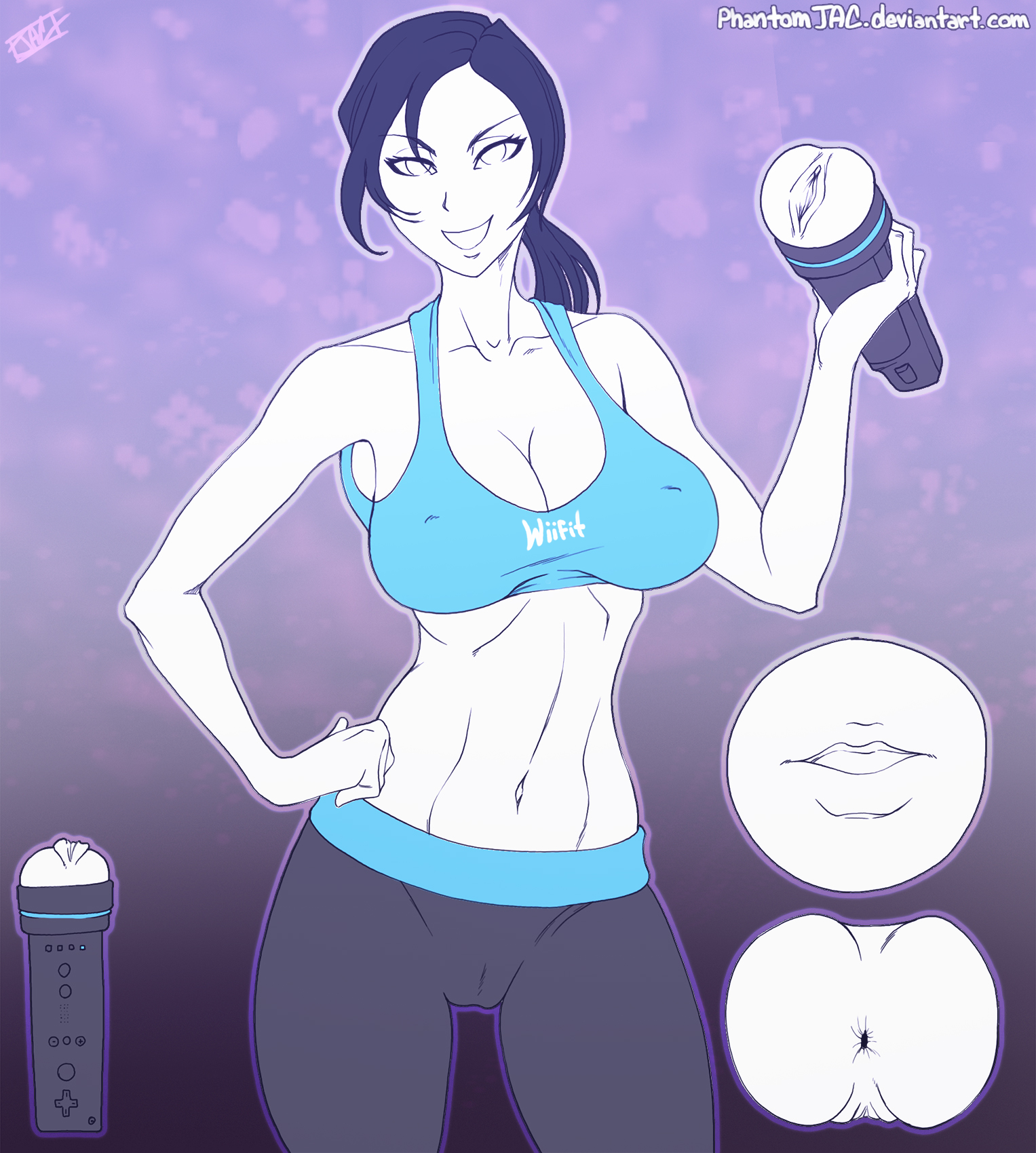 Rule34 – If it exists, there is porn of it / phantomjac, wii fit trainer / 202167