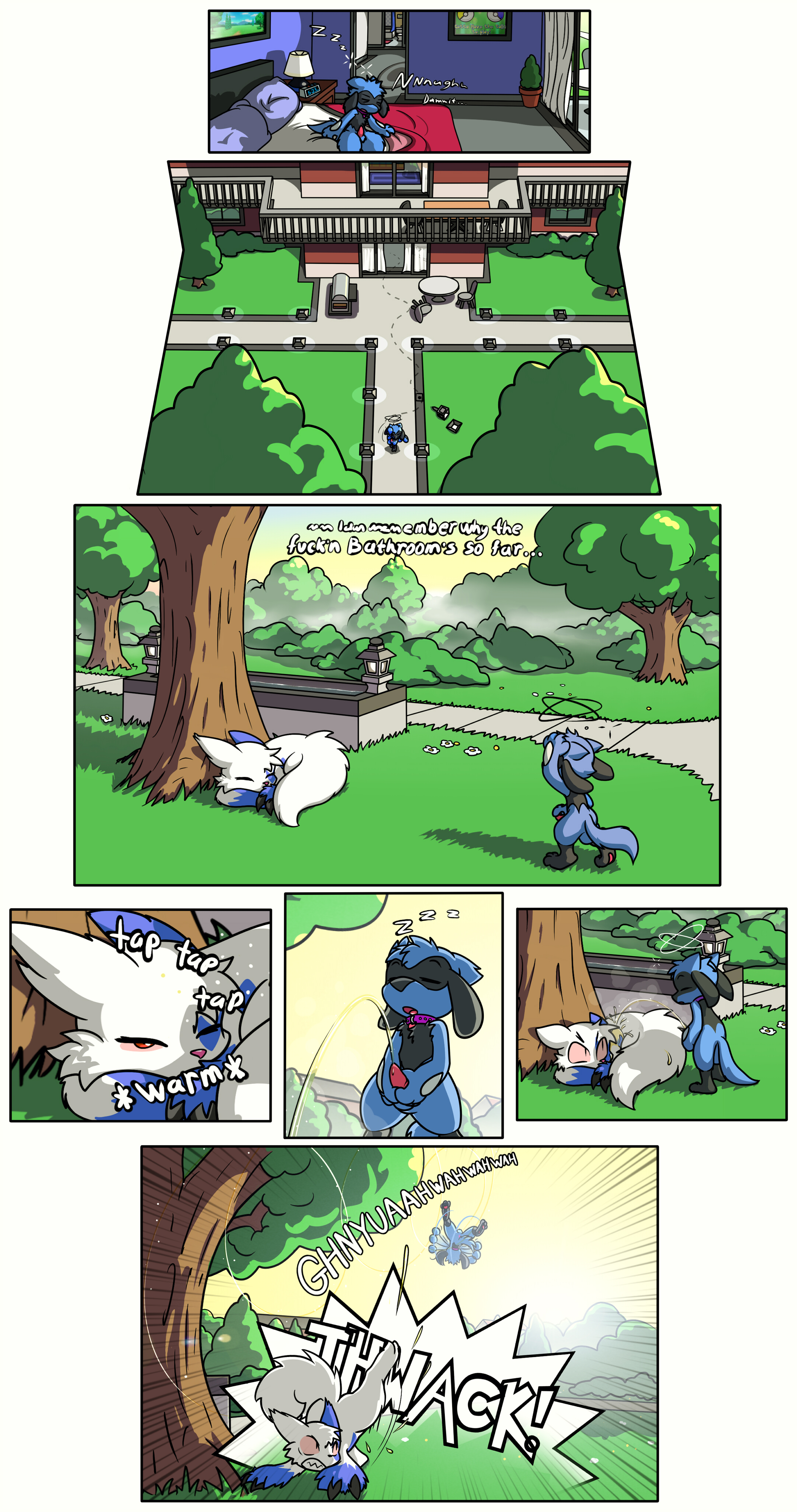 Rule34 – If it exists, there is porn of it / twotails, riolu, shiny pokemon, zangoose / 202365