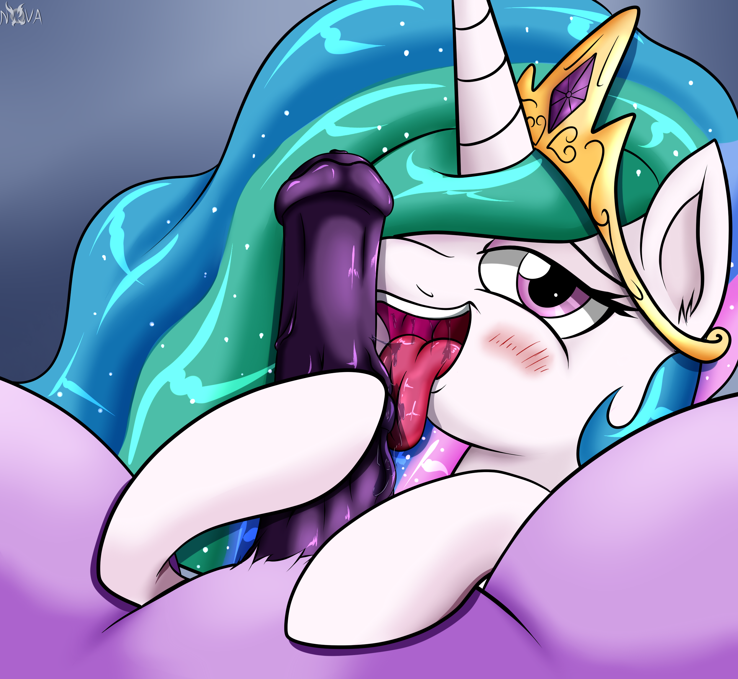 Rule34 – If it exists, there is porn of it / novaspark, princess celestia (mlp) / 202593