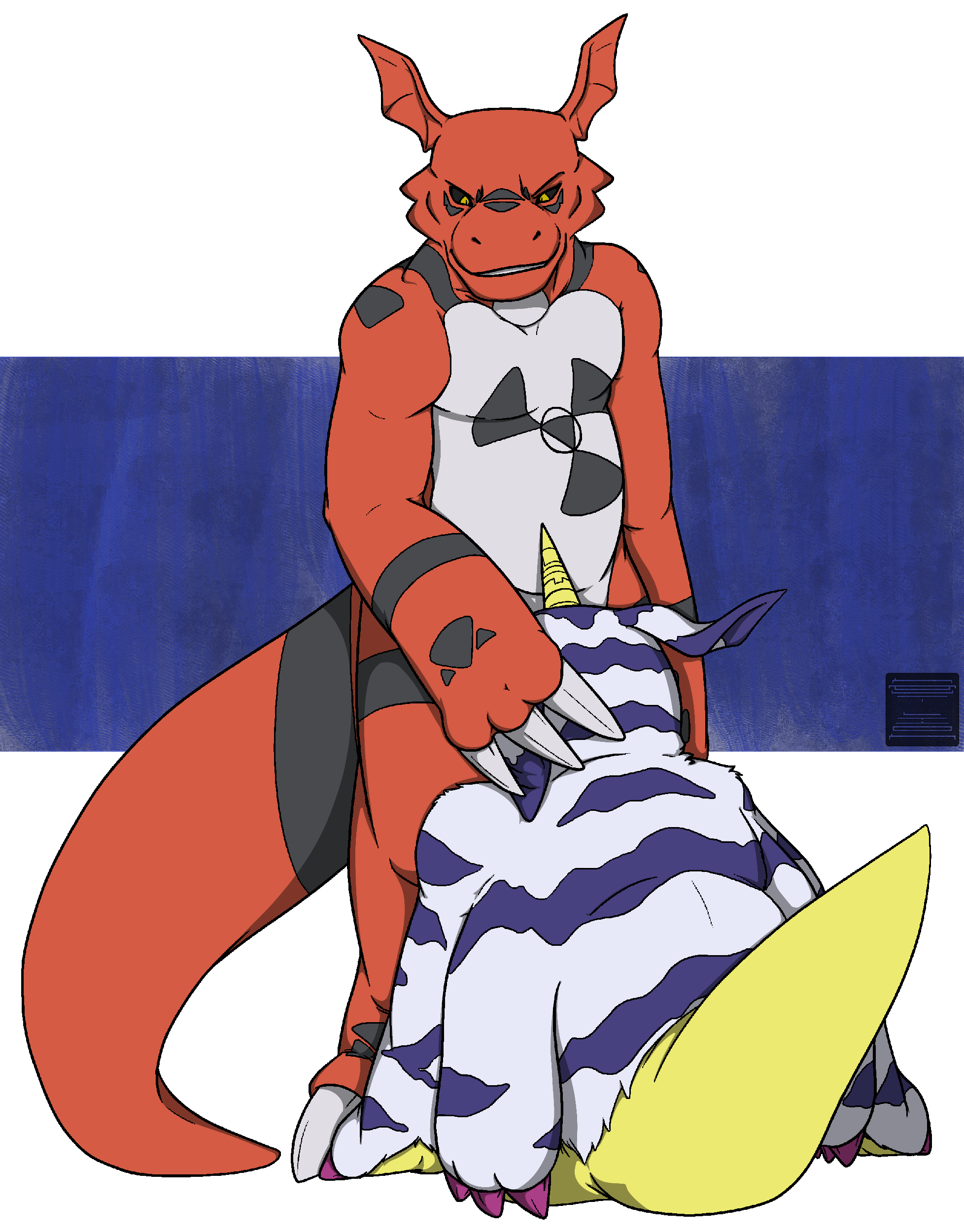 Rule34 – If it exists, there is porn of it / gabumon, guilmon / 202668