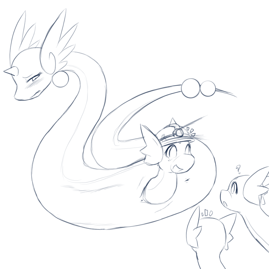 Rule34 – If it exists, there is porn of it / darkmirage, dragonair, dratini / 202678