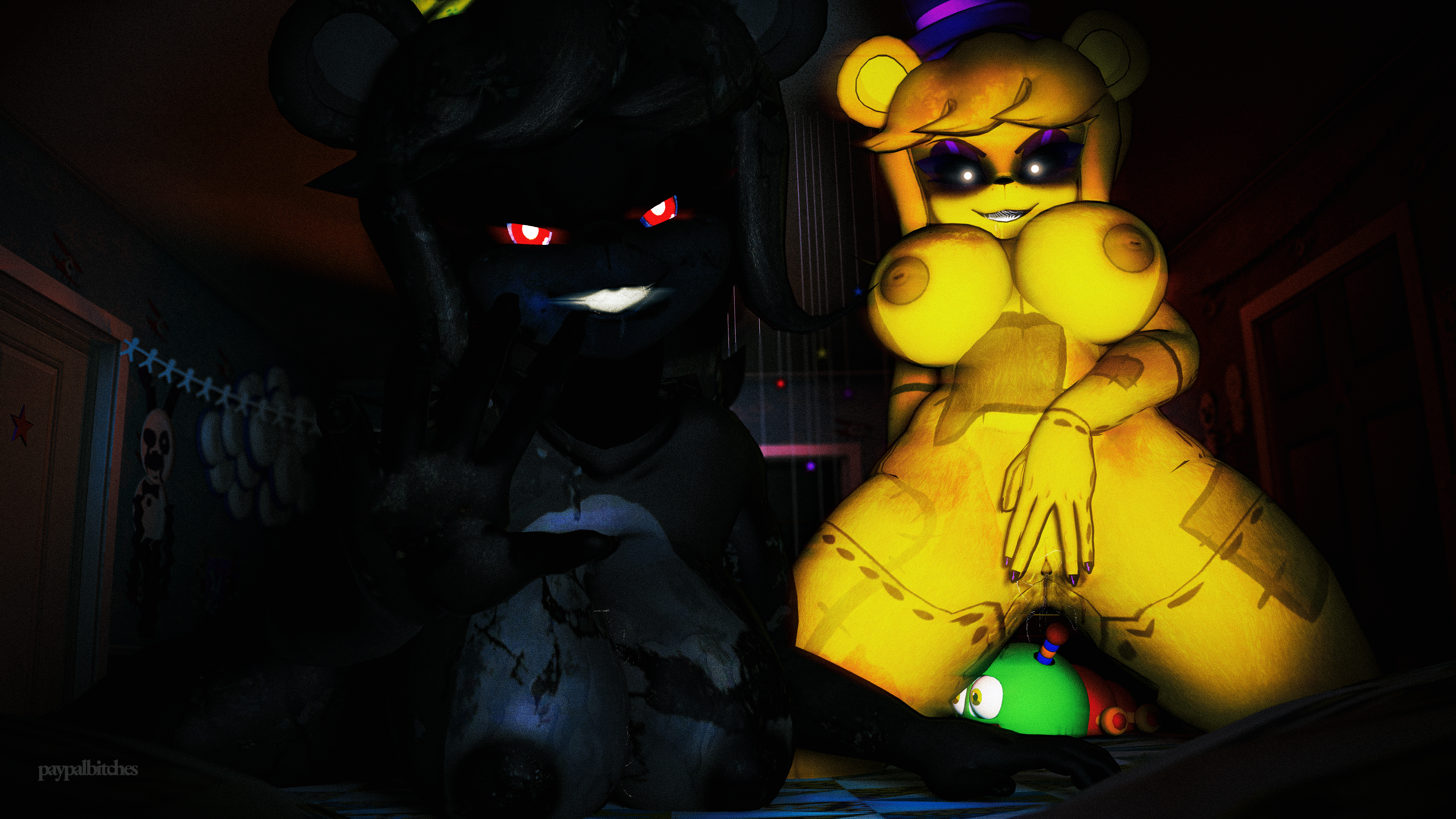 Rule34 – If it exists, there is porn of it / golden freddy (fnaf) / 8675446