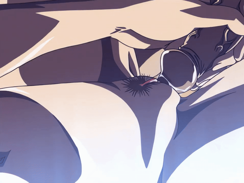 oshima takeshi, saeki kaori, bible black, bible black new testament, shin bible black, animated, animated gif, tagme, 00s, 1boy, 1girl, 2004, back, blonde hair, breasts, clitoris, erection, hetero, missionary, nipples, nude, penis, pubic hair, pussy, pussy juice, sex, teasing, thighs, uncensored, vaginal, vice principal