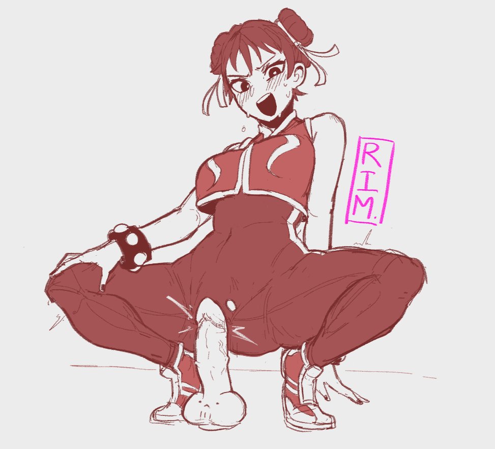 mir (miryumiya), character request, copyright request, tagme, simple background, squatting