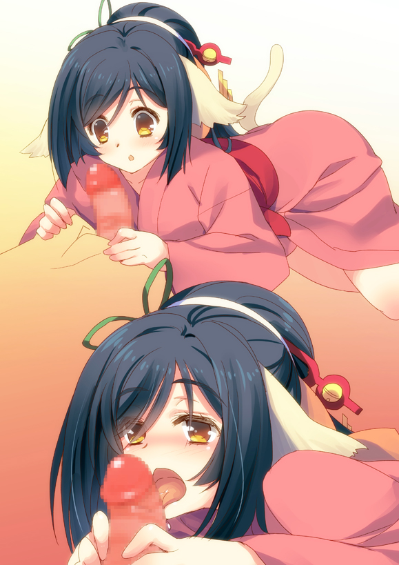 Rule34 – If it exists, there is porn of it / poncho s, kuon (utawareru mono) / 203104