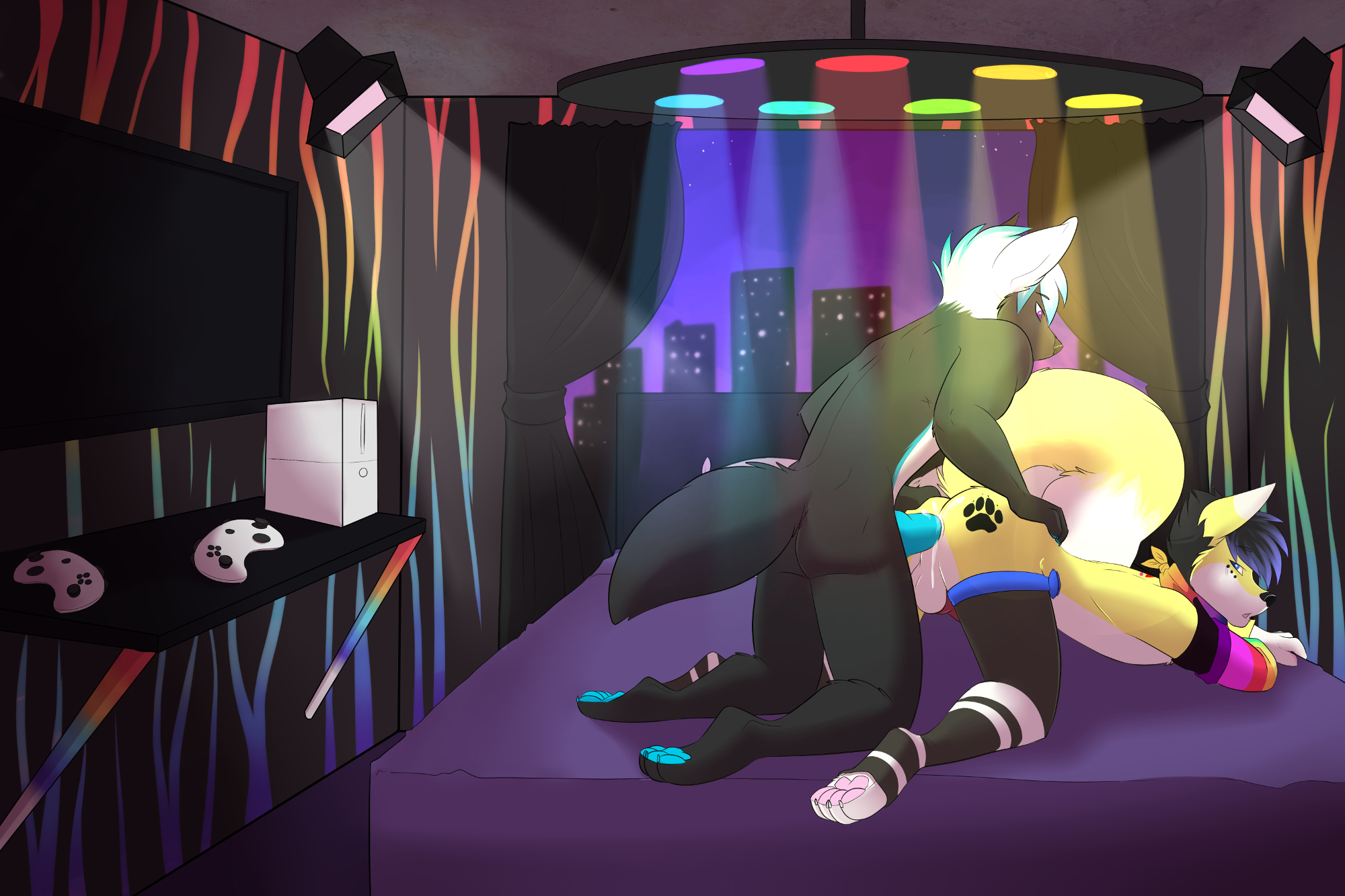 Rule34 – If it exists, there is porn of it / casparr, syberfoxen / 203293